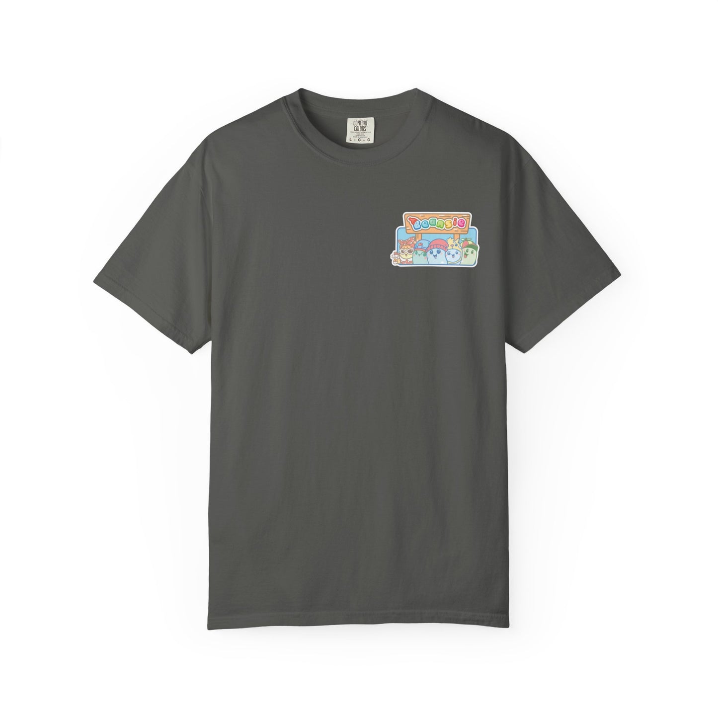 Adult Beansie Skate Park Shenanigans 2 Sided T-Shirt