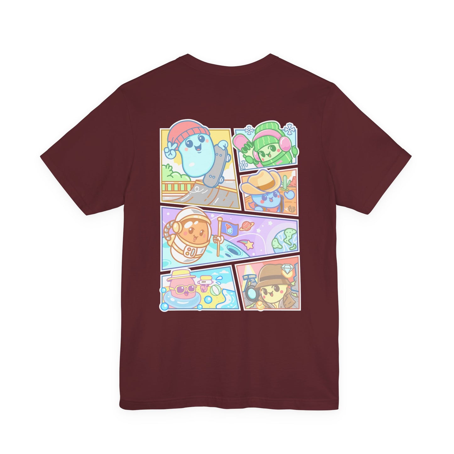 Adult Beansie Adventure Two Sided-T-Shirt Bella Canvas