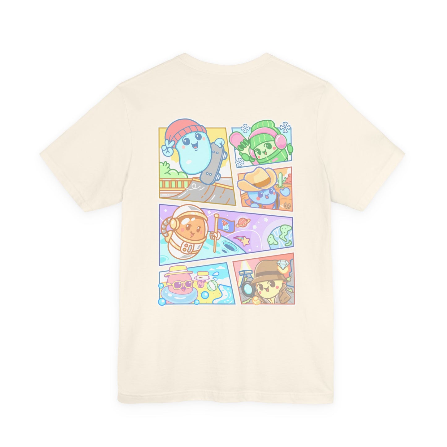 Adult Beansie Adventure Two Sided-T-Shirt Bella Canvas