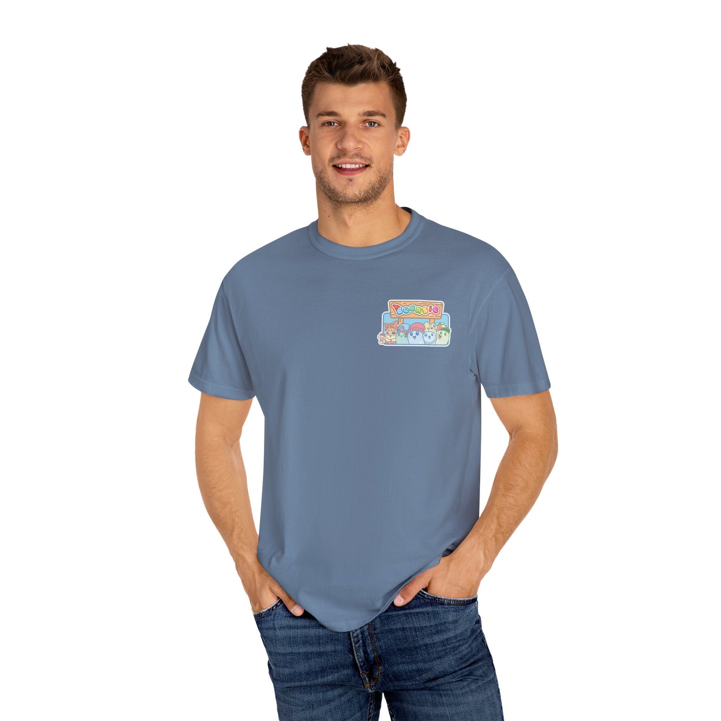 Adult Beansie Skate Park Shenanigans 2 Sided T-Shirt