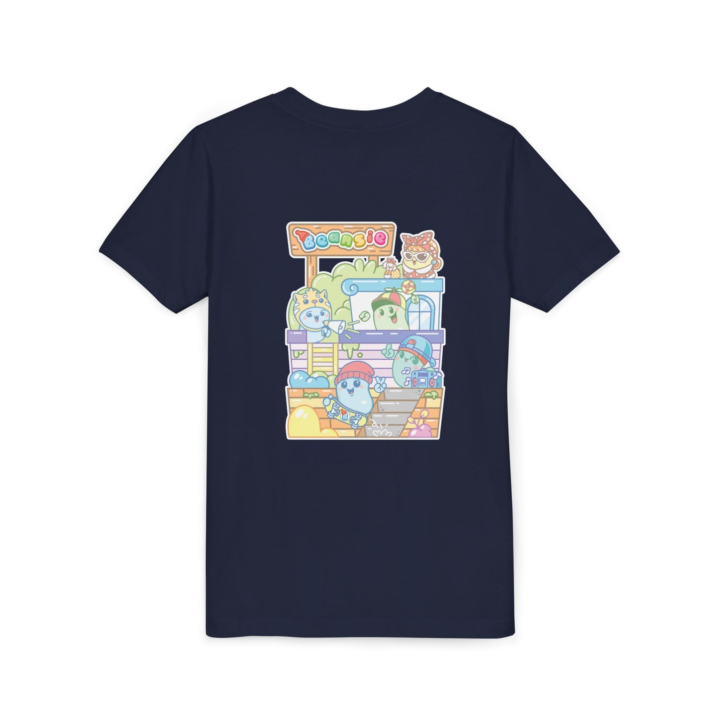 Kids Beansie Scene Two Sided-T Shirt