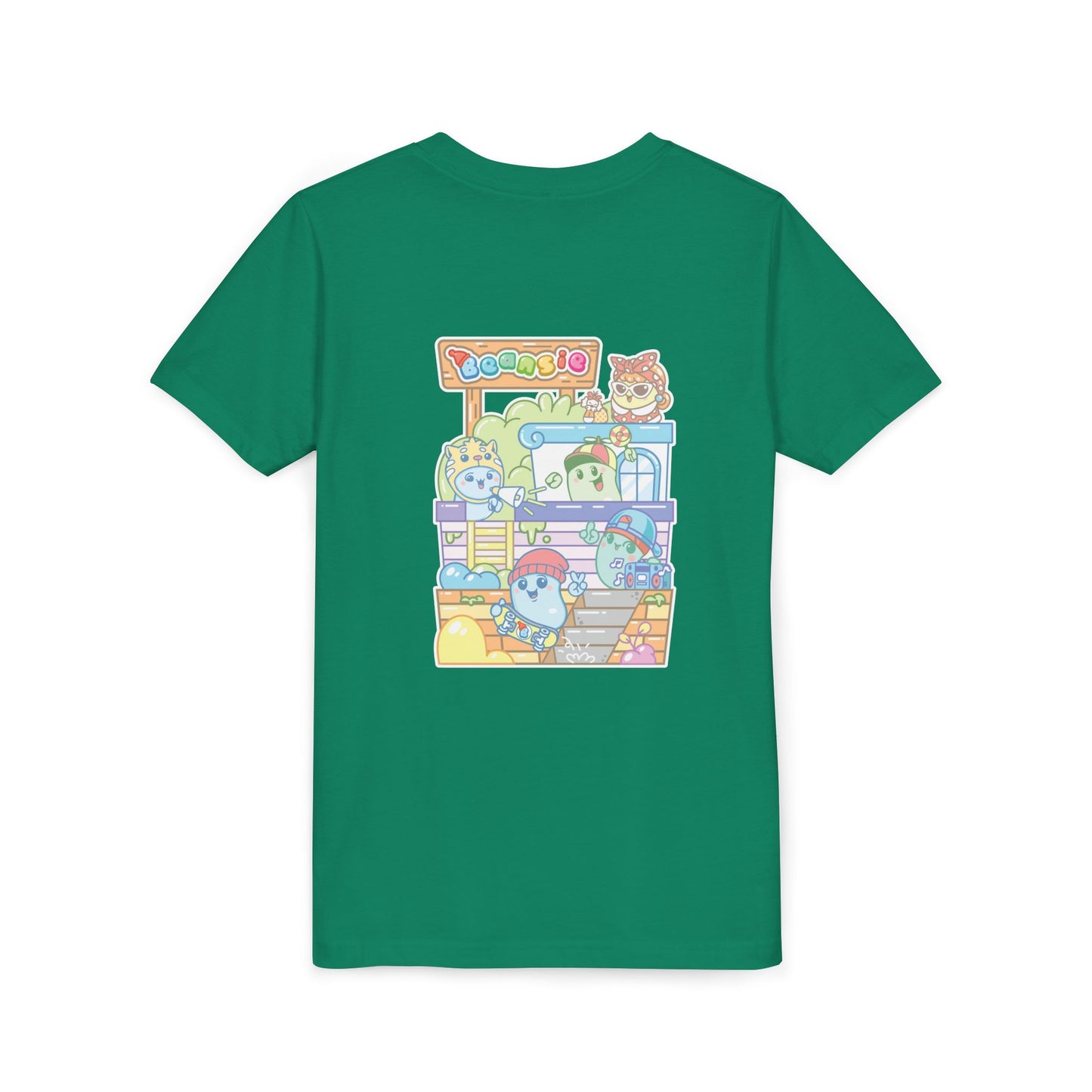 Kids Beansie Scene Two Sided-T Shirt