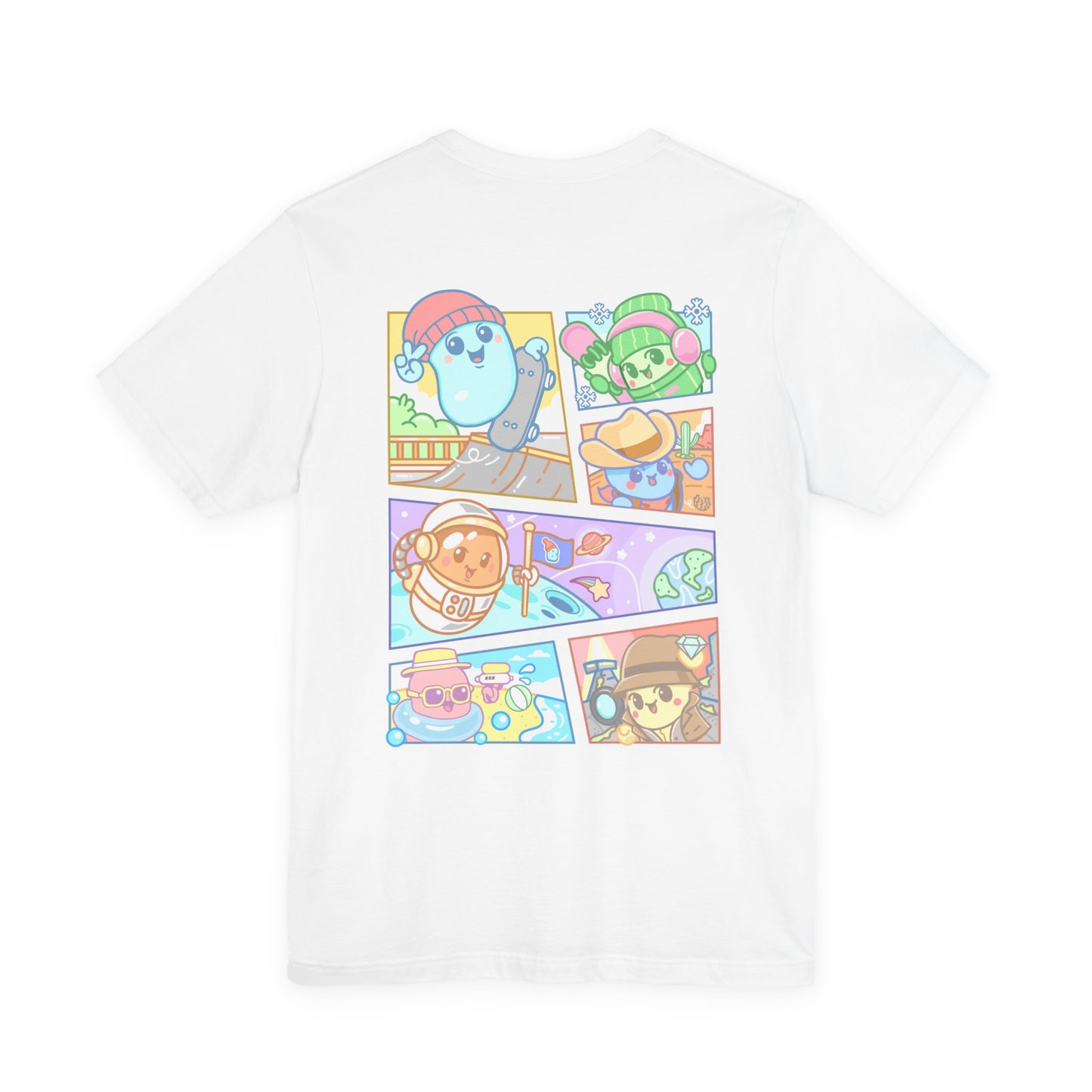 Adult Beansie Adventure Two Sided-T-Shirt Bella Canvas