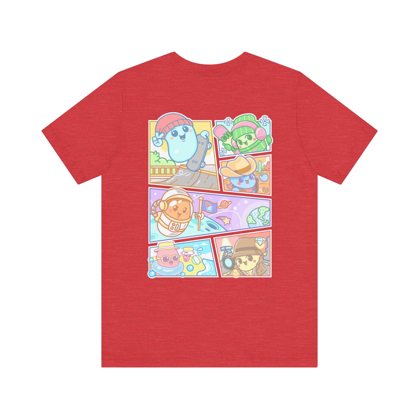 Adult Beansie Adventure Two Sided-T-Shirt Bella Canvas