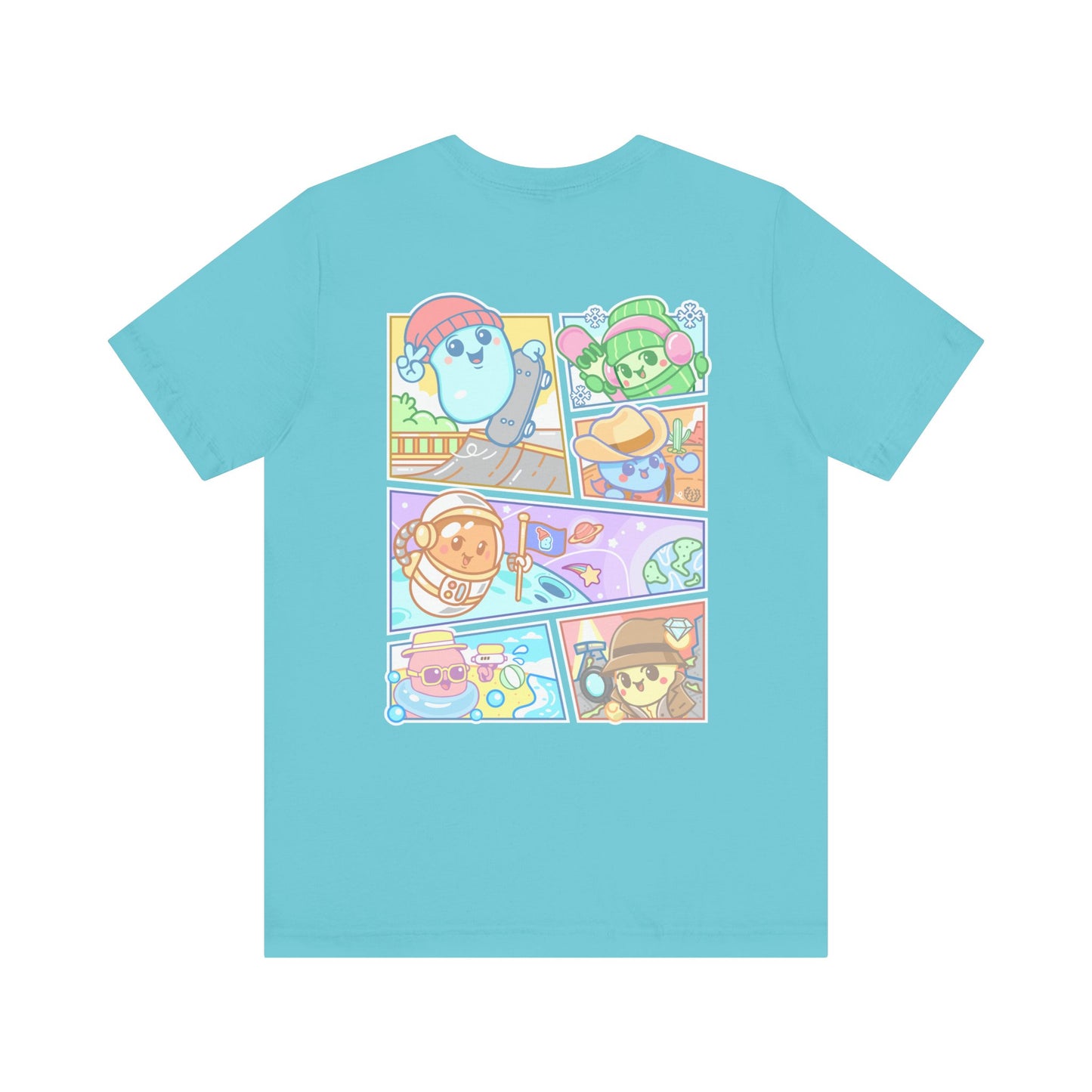 Adult Beansie Adventure Two Sided-T-Shirt Bella Canvas