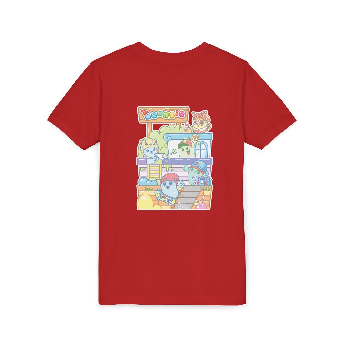 Kids Beansie Scene Two Sided-T Shirt