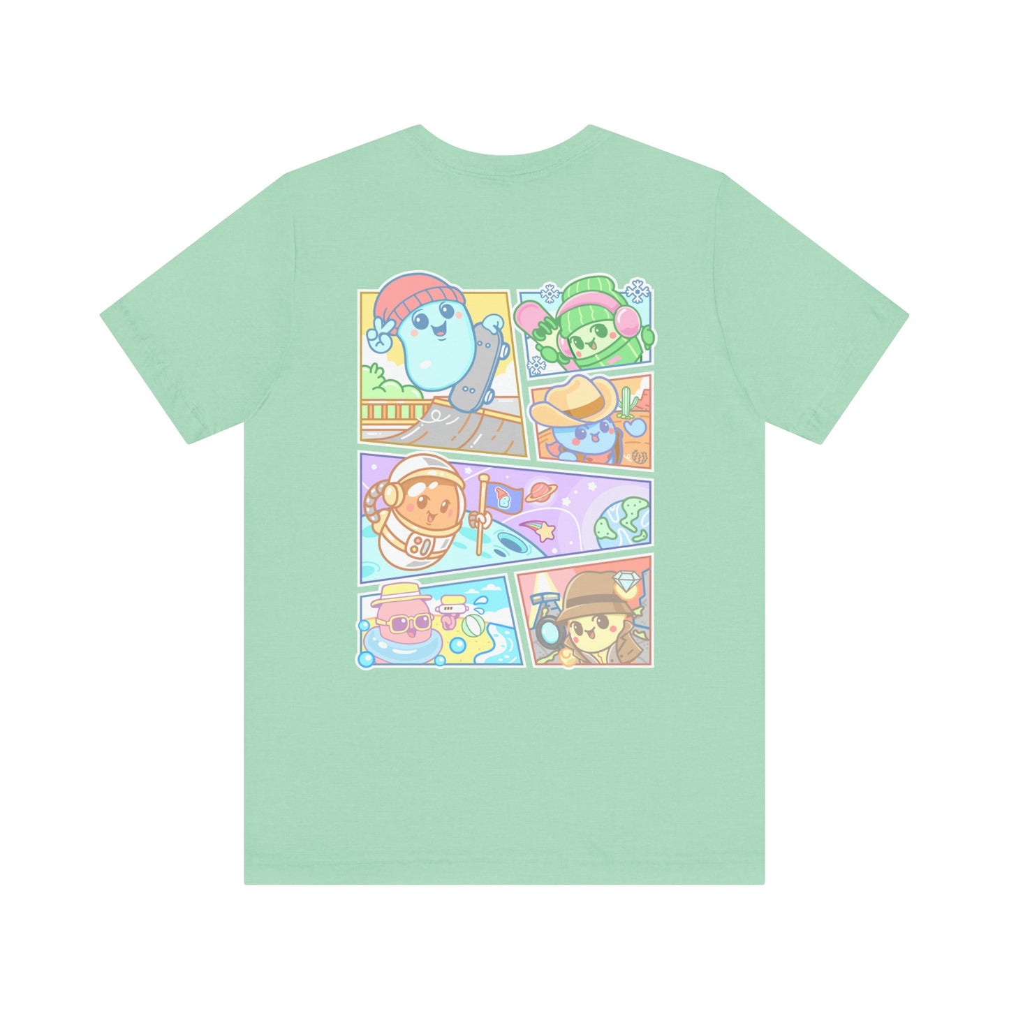 Adult Beansie Adventure Two Sided-T-Shirt Bella Canvas