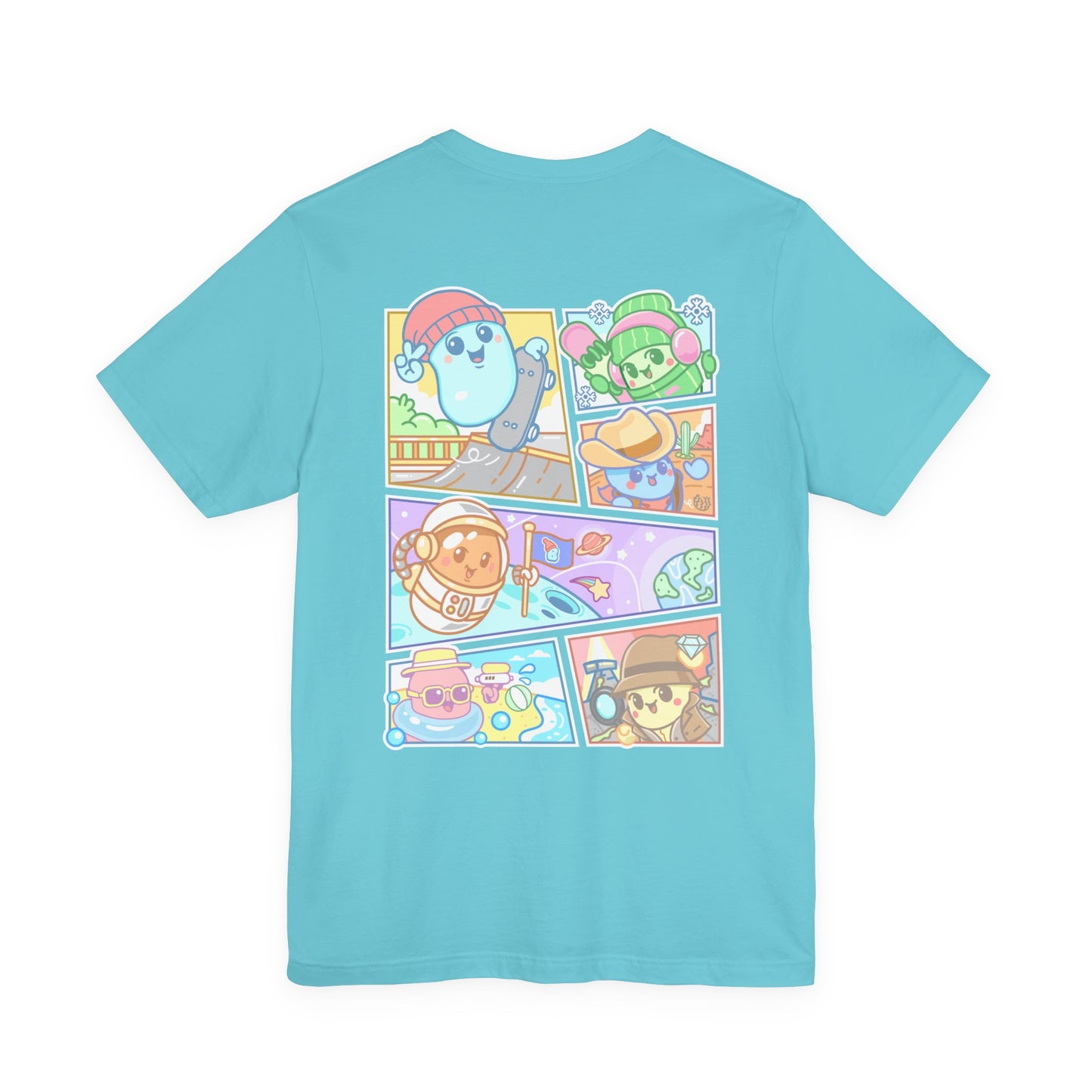 Adult Beansie Adventure Two Sided-T-Shirt Bella Canvas