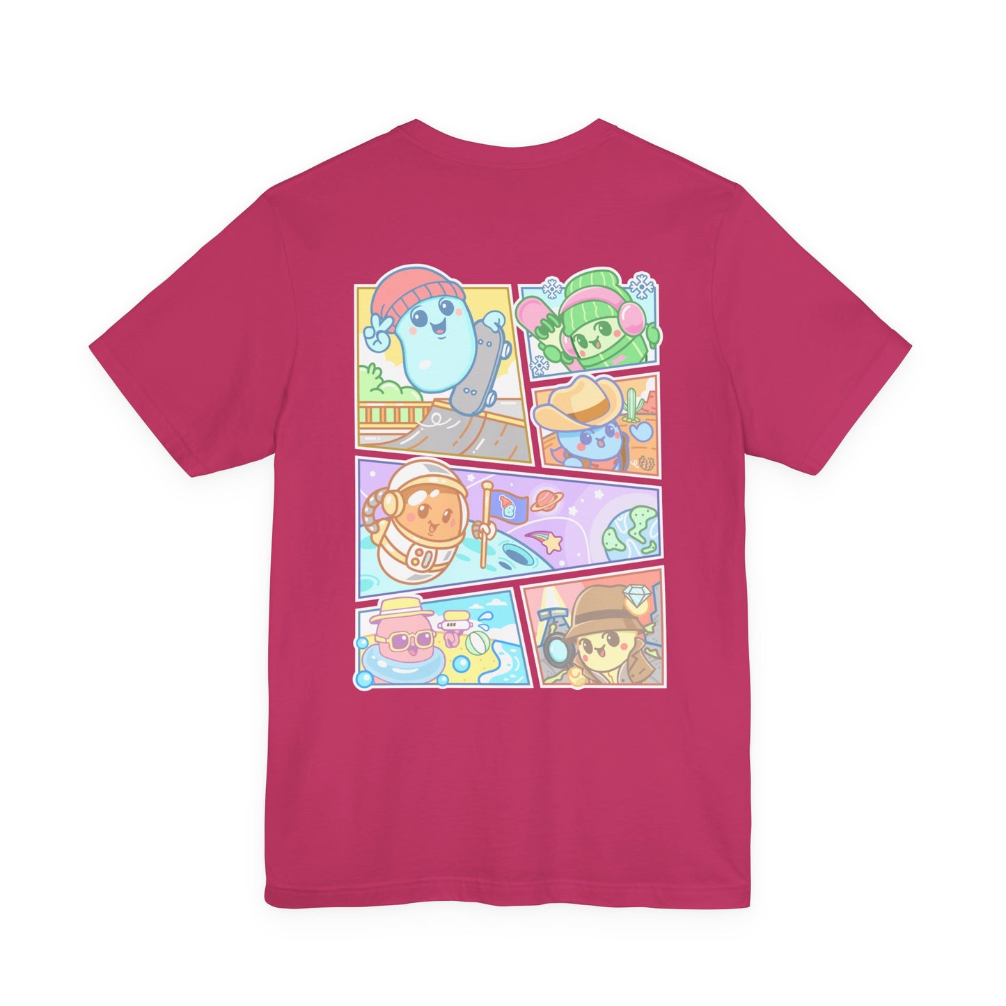 Adult Beansie Adventure Two Sided-T-Shirt Bella Canvas