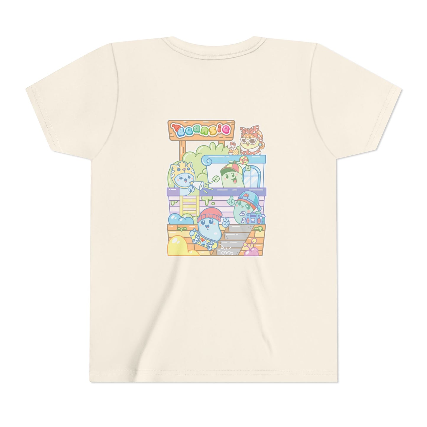 Kids Beansie Scene Two Sided-T Shirt