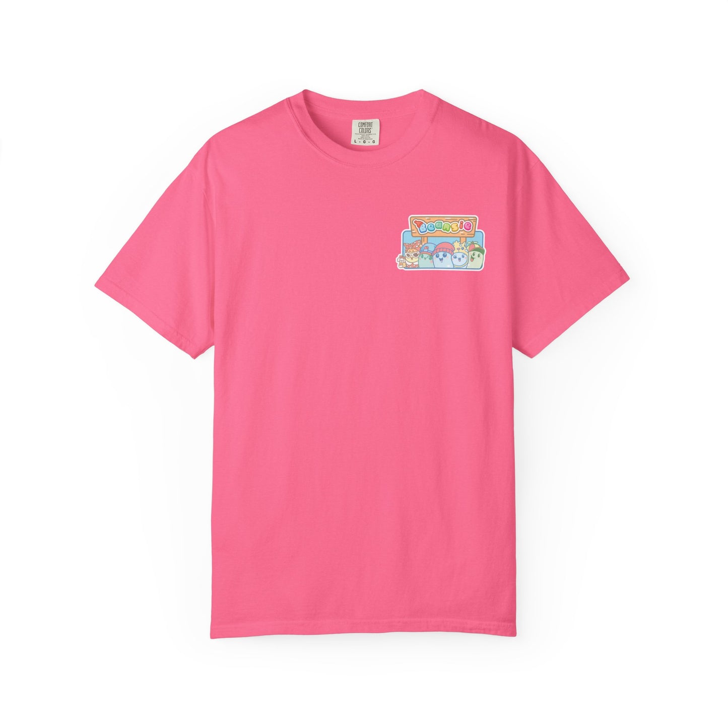 Adult Beansie Skate Park Shenanigans 2 Sided T-Shirt