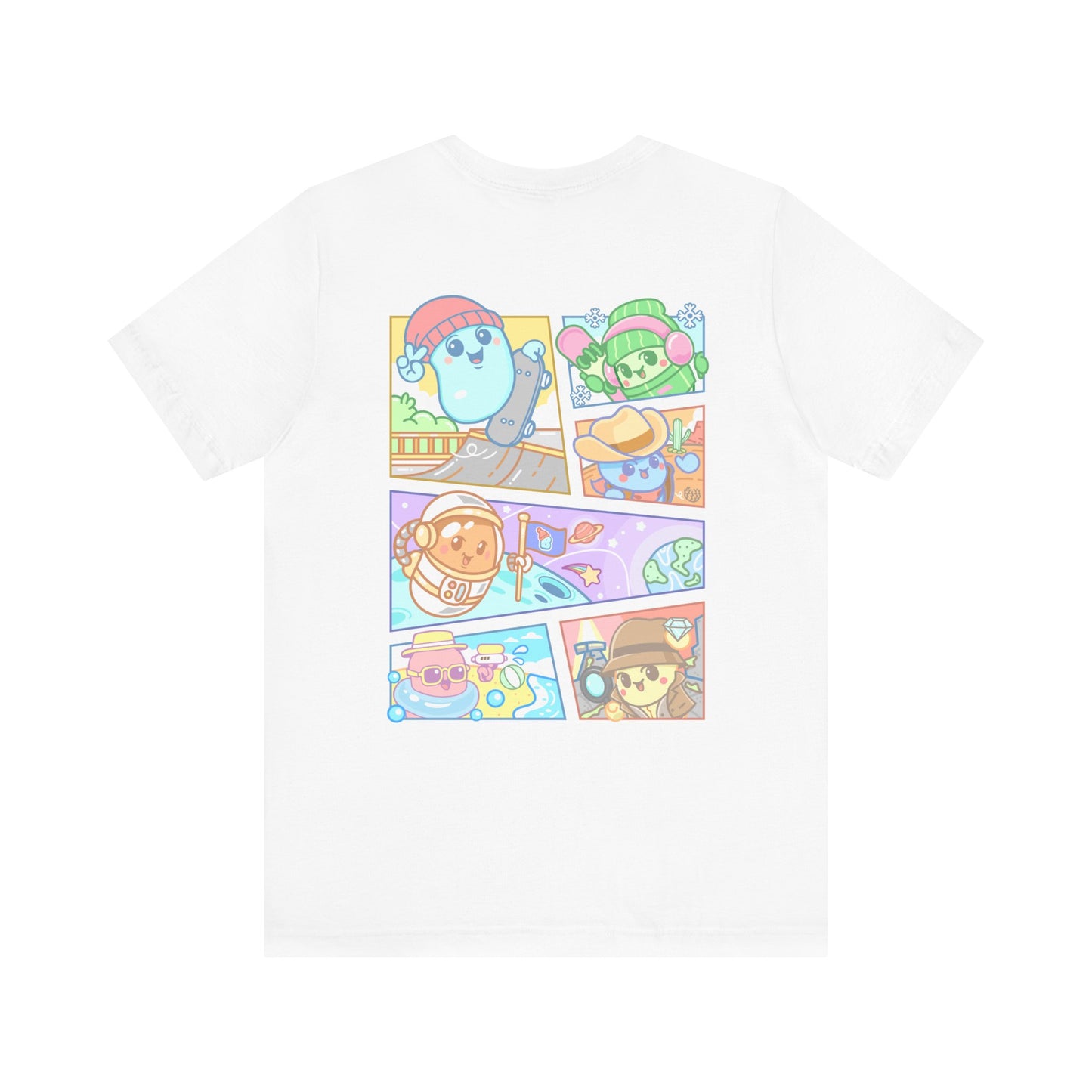 Adult Beansie Adventure Two Sided-T-Shirt Bella Canvas