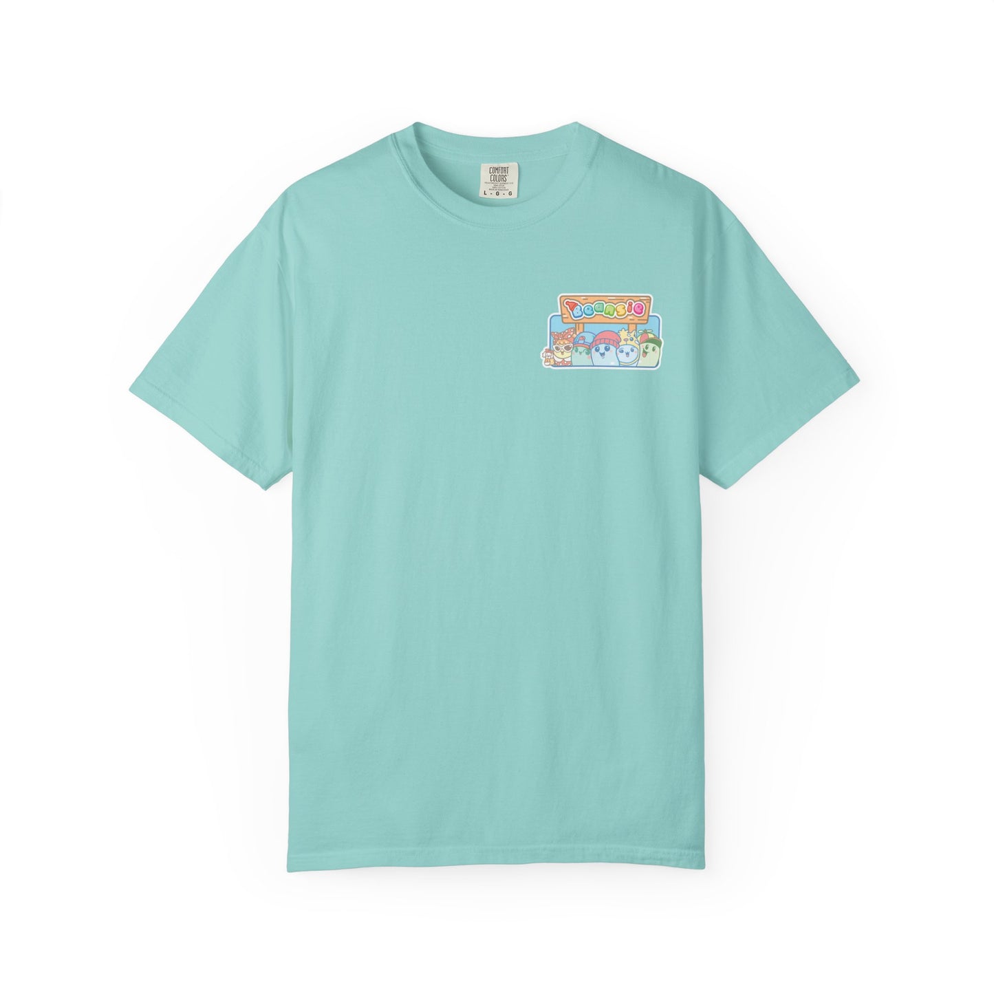 Adult Beansie Skate Park Shenanigans 2 Sided T-Shirt