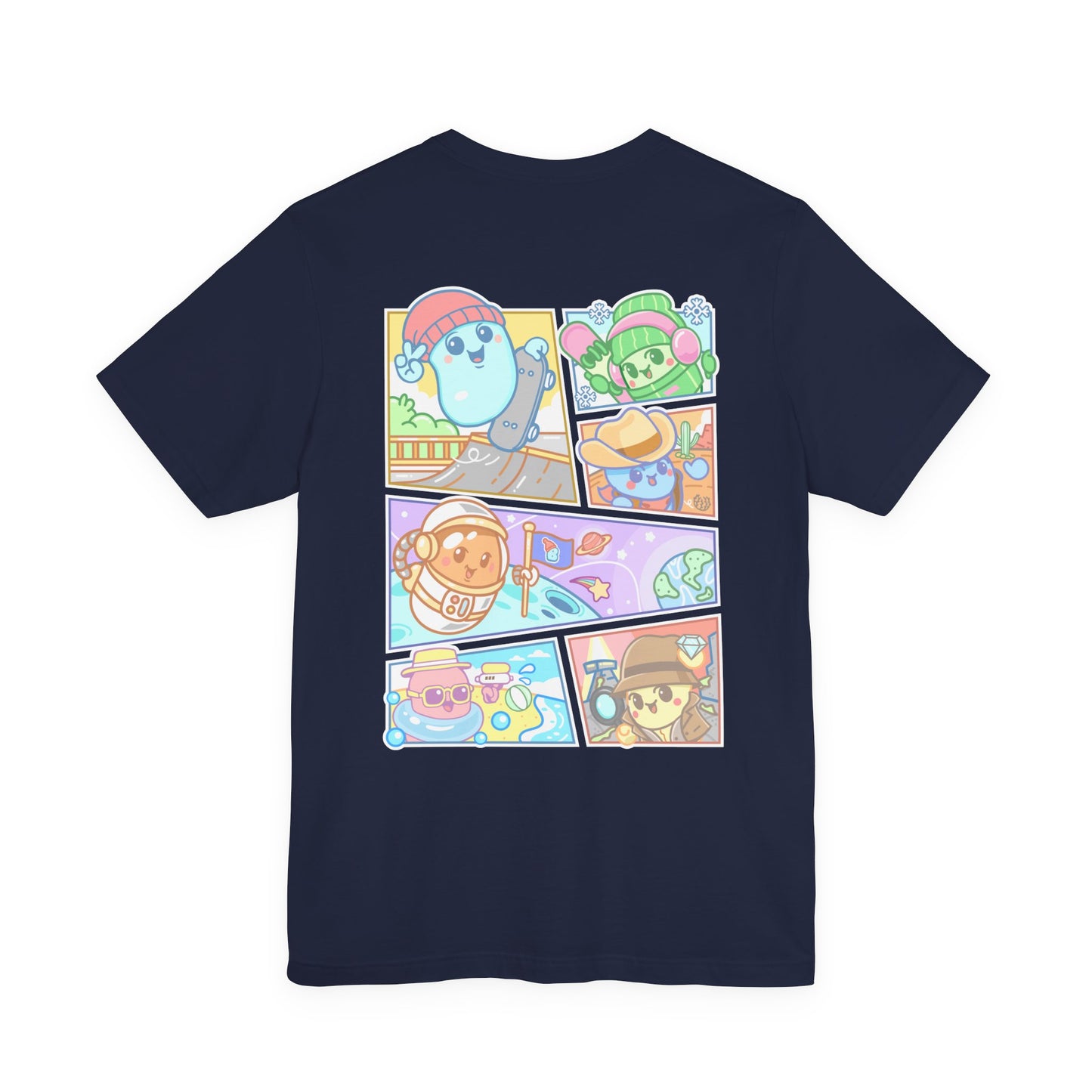 Adult Beansie Adventure Two Sided-T-Shirt Bella Canvas