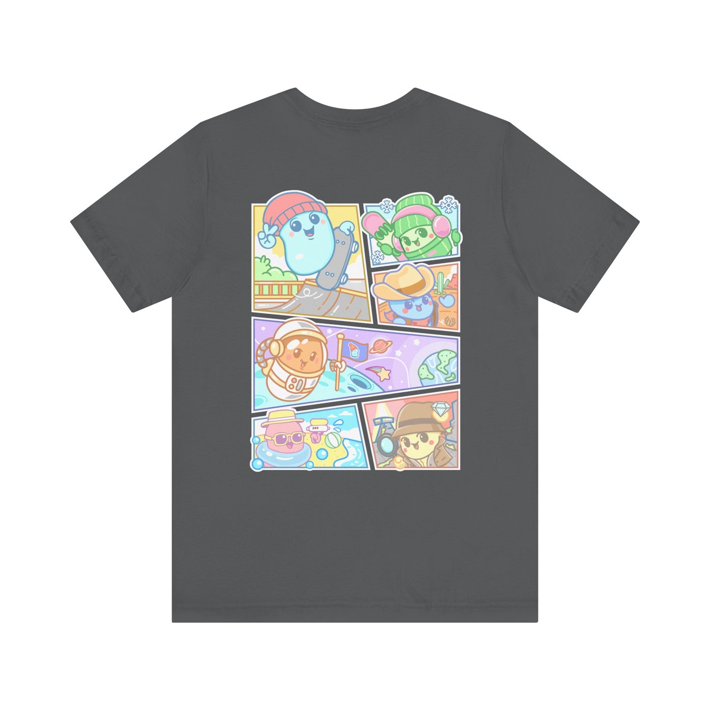 Adult Beansie Adventure Two Sided-T-Shirt Bella Canvas