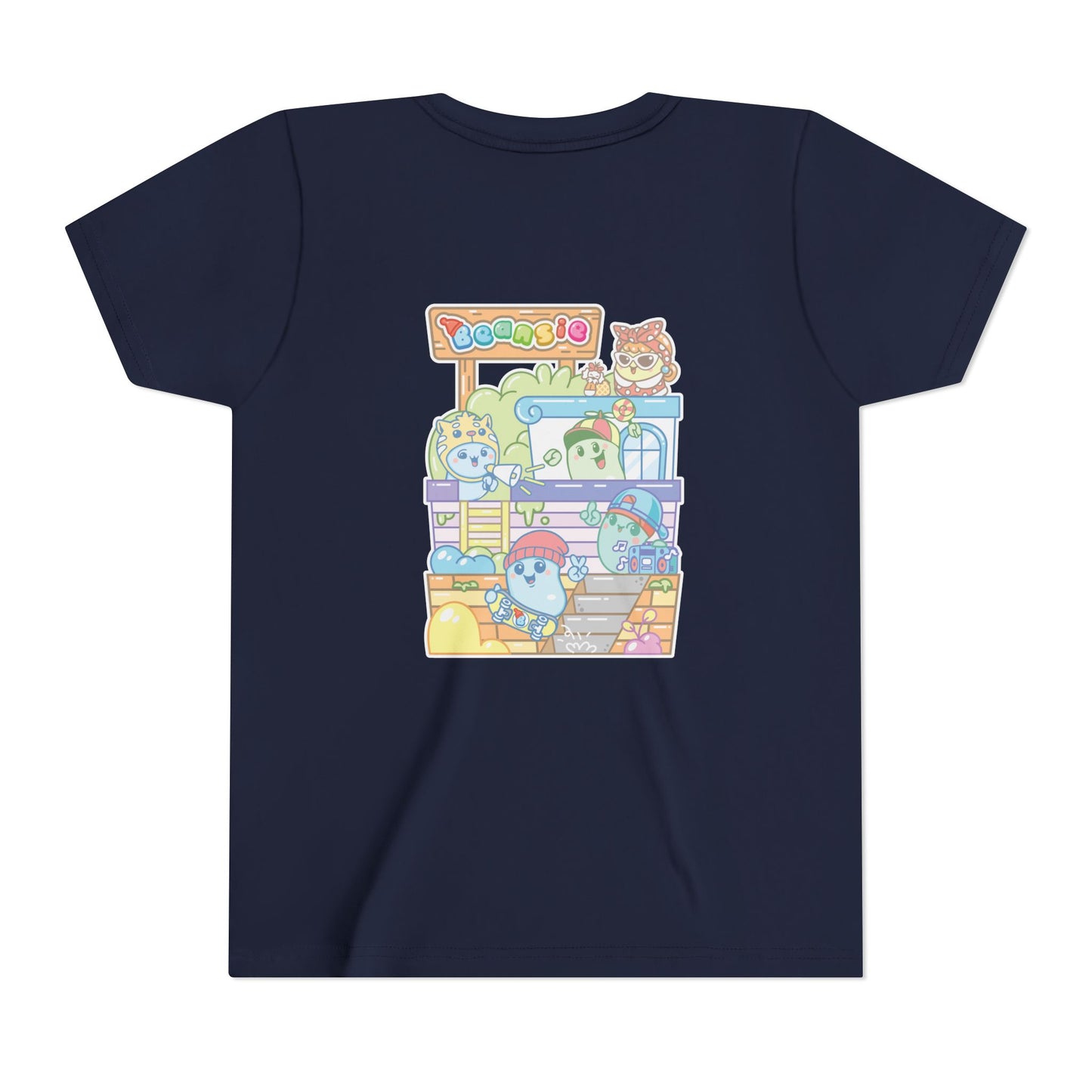 Kids Beansie Scene Two Sided-T Shirt