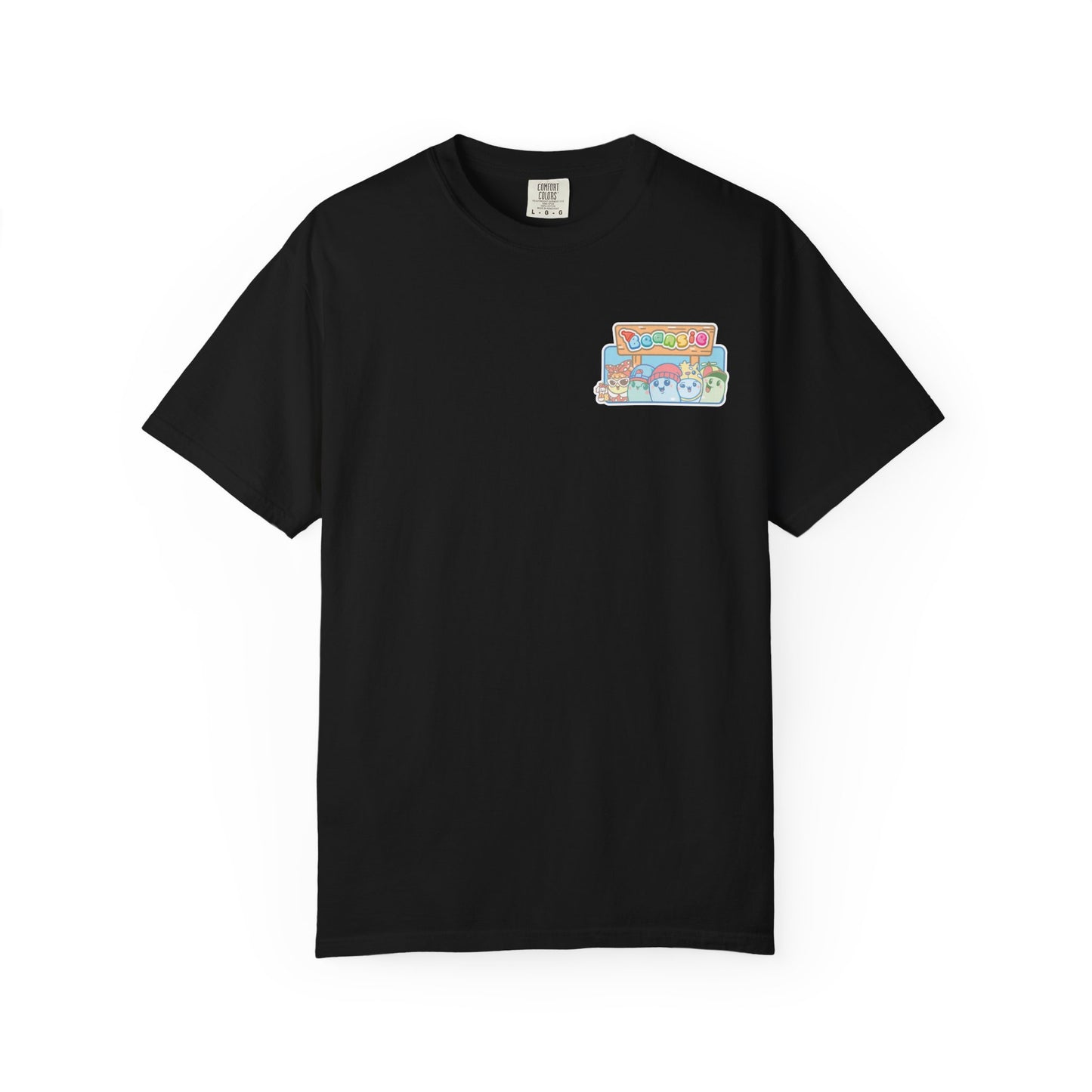 Adult Beansie Skate Park Shenanigans 2 Sided T-Shirt