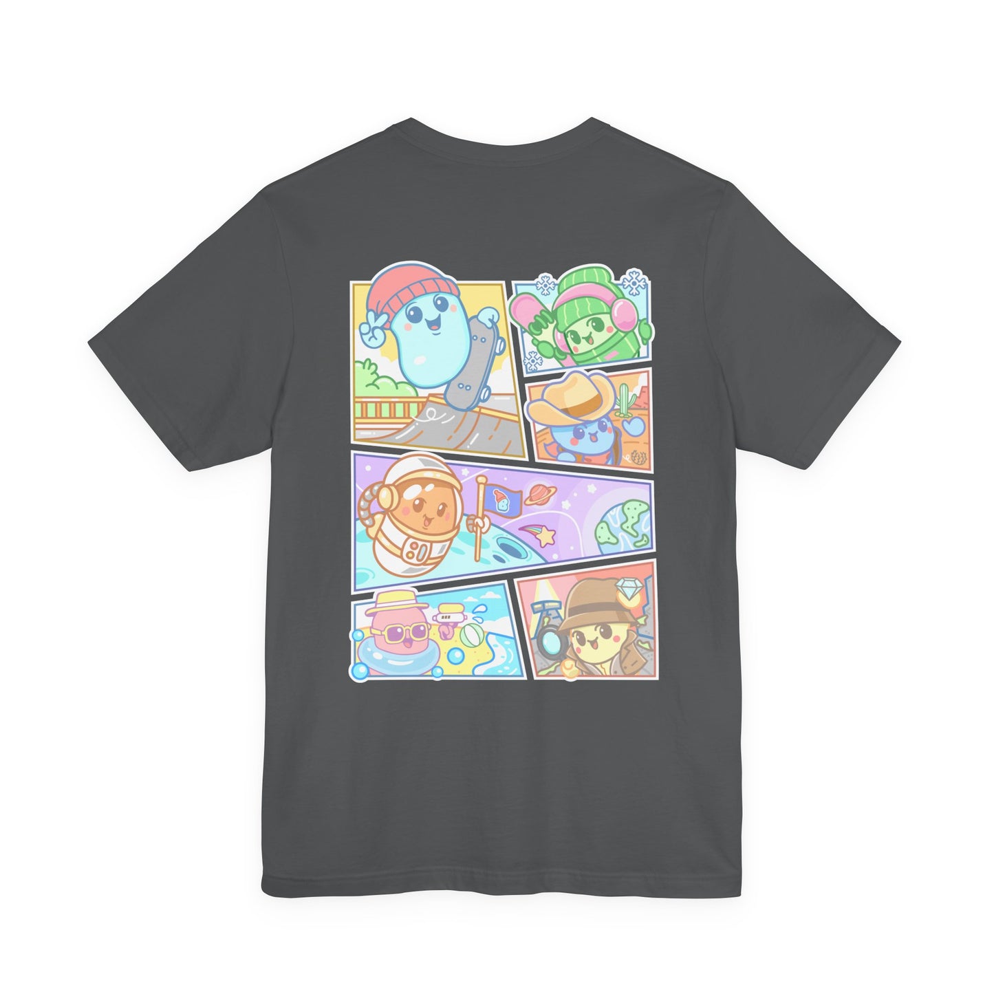 Adult Beansie Adventure Two Sided-T-Shirt Bella Canvas