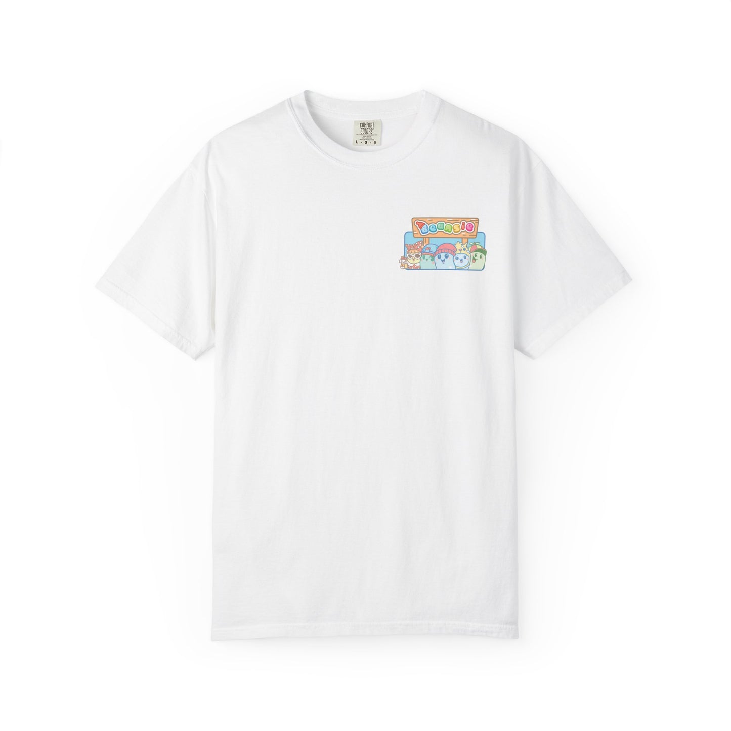 Adult Beansie Skate Park Shenanigans 2 Sided T-Shirt