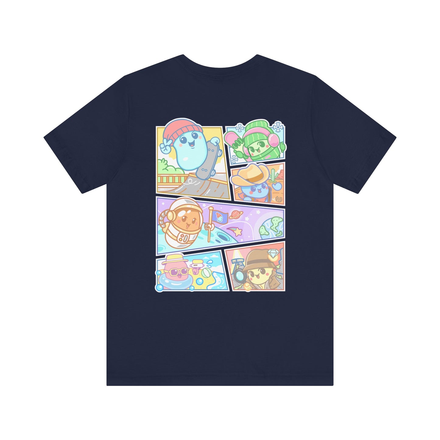 Adult Beansie Adventure Two Sided-T-Shirt Bella Canvas