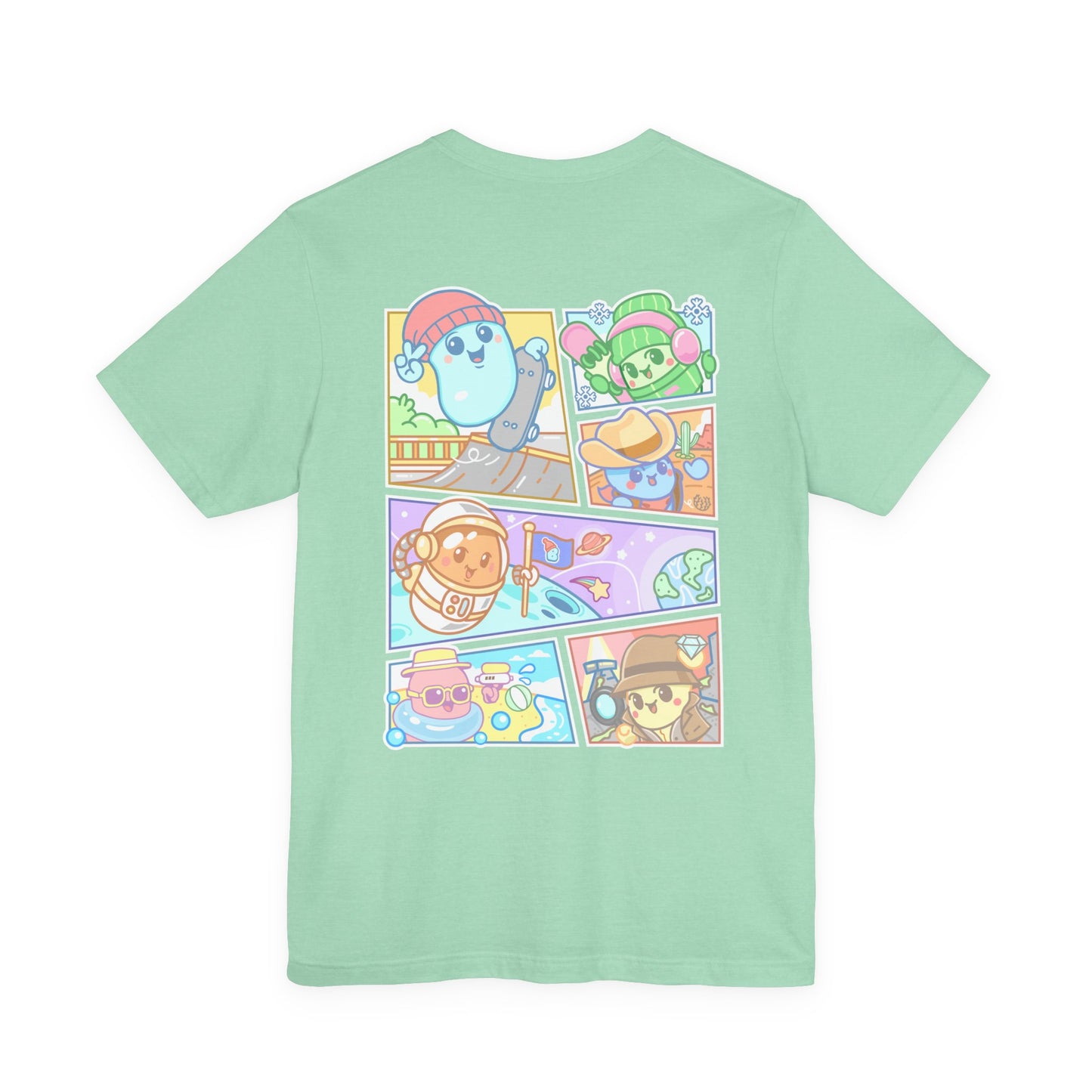 Adult Beansie Adventure Two Sided-T-Shirt Bella Canvas