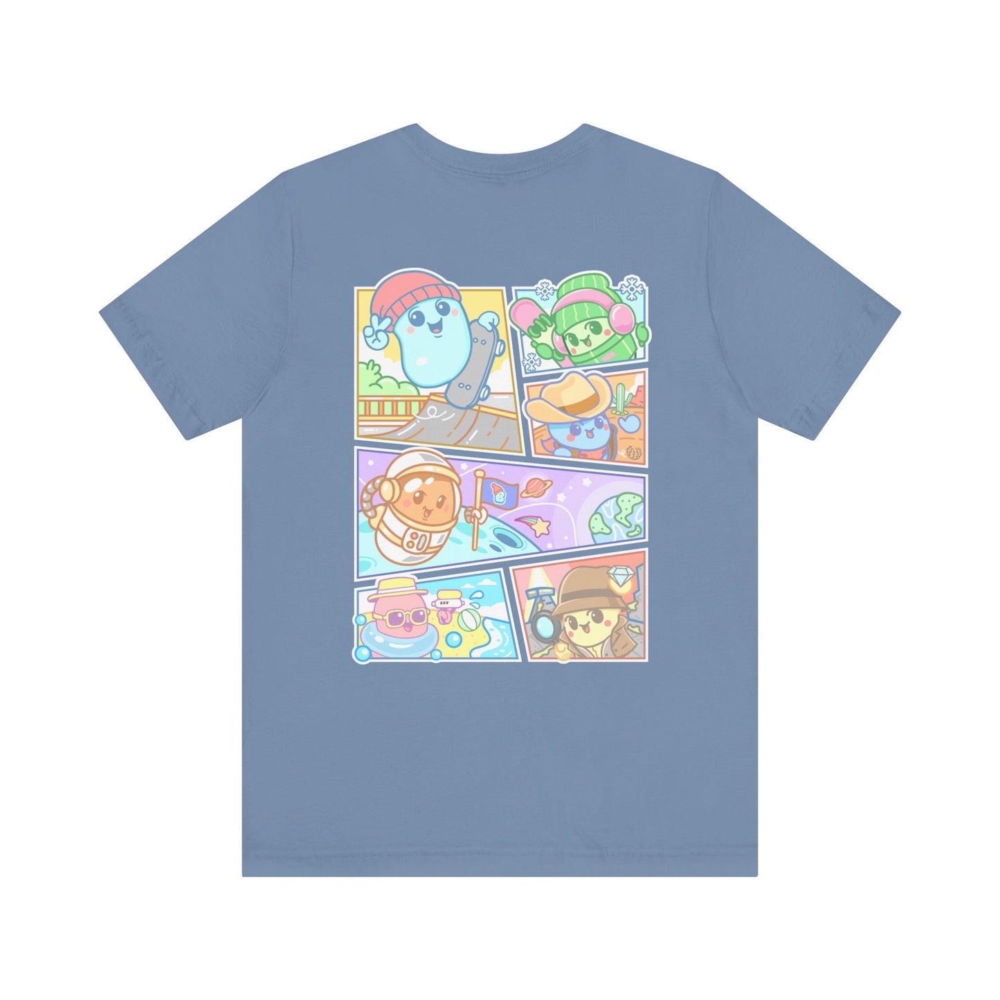 Adult Beansie Adventure Two Sided-T-Shirt Bella Canvas