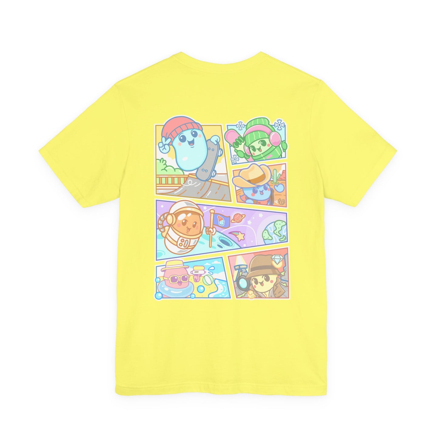 Adult Beansie Adventure Two Sided-T-Shirt Bella Canvas