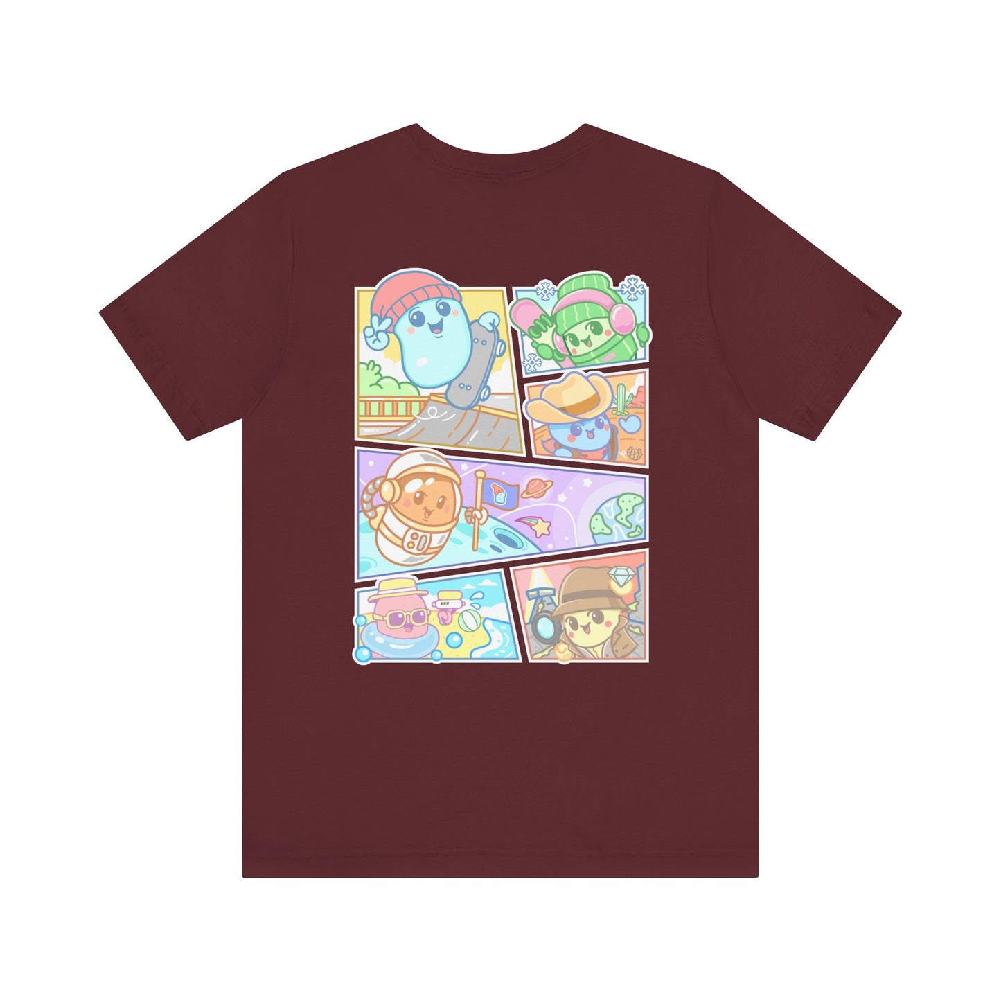 Adult Beansie Adventure Two Sided-T-Shirt Bella Canvas