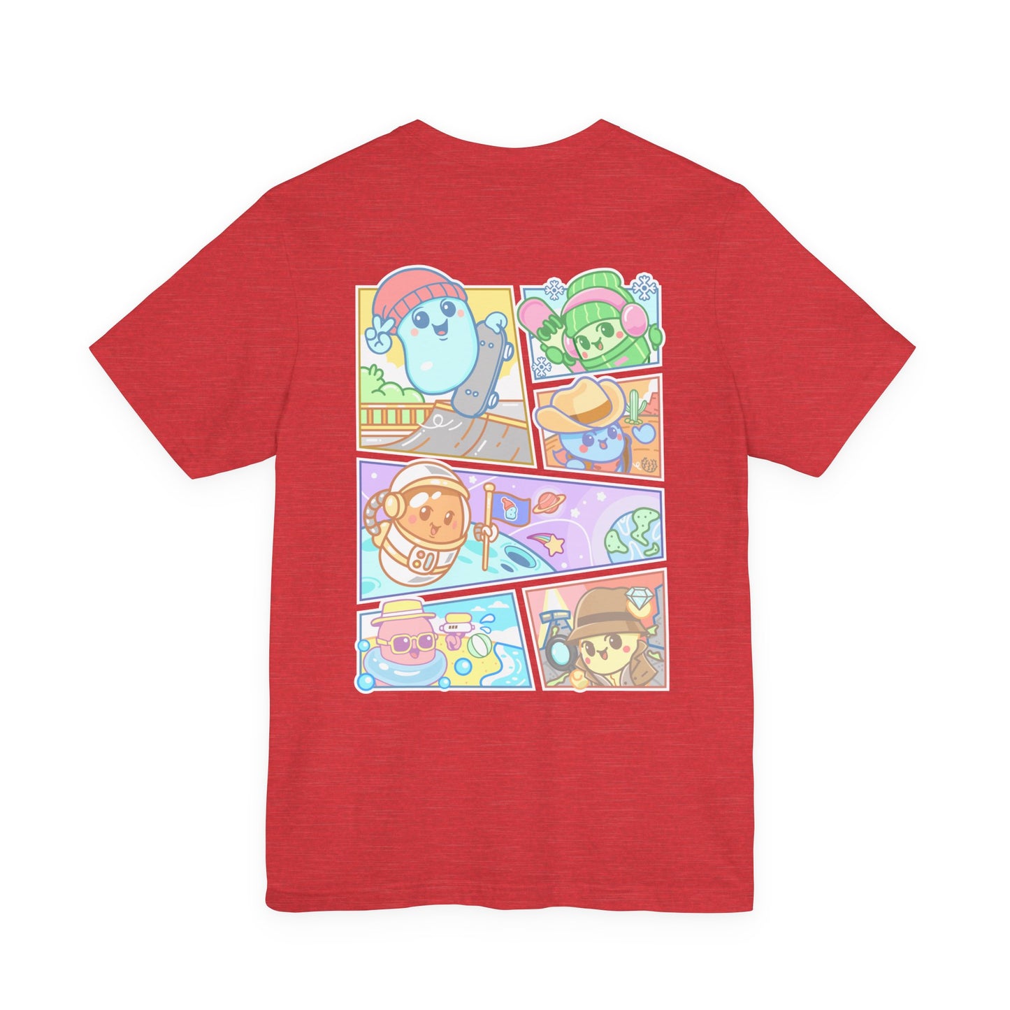 Adult Beansie Adventure Two Sided-T-Shirt Bella Canvas
