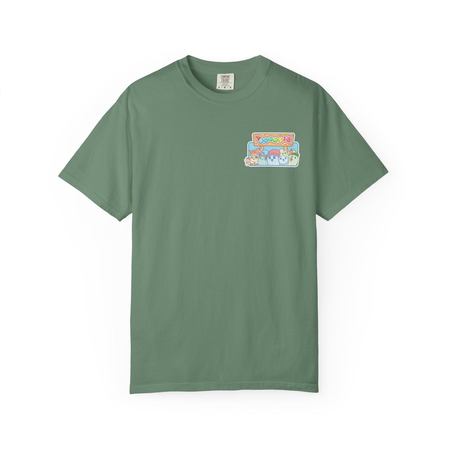 Adult Beansie Skate Park Shenanigans 2 Sided T-Shirt