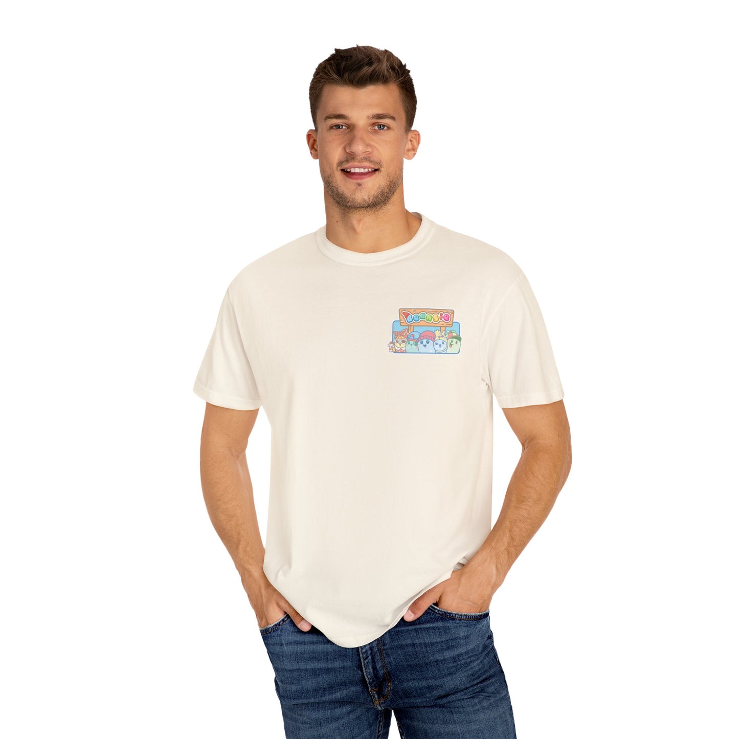Adult Beansie Skate Park Shenanigans 2 Sided T-Shirt