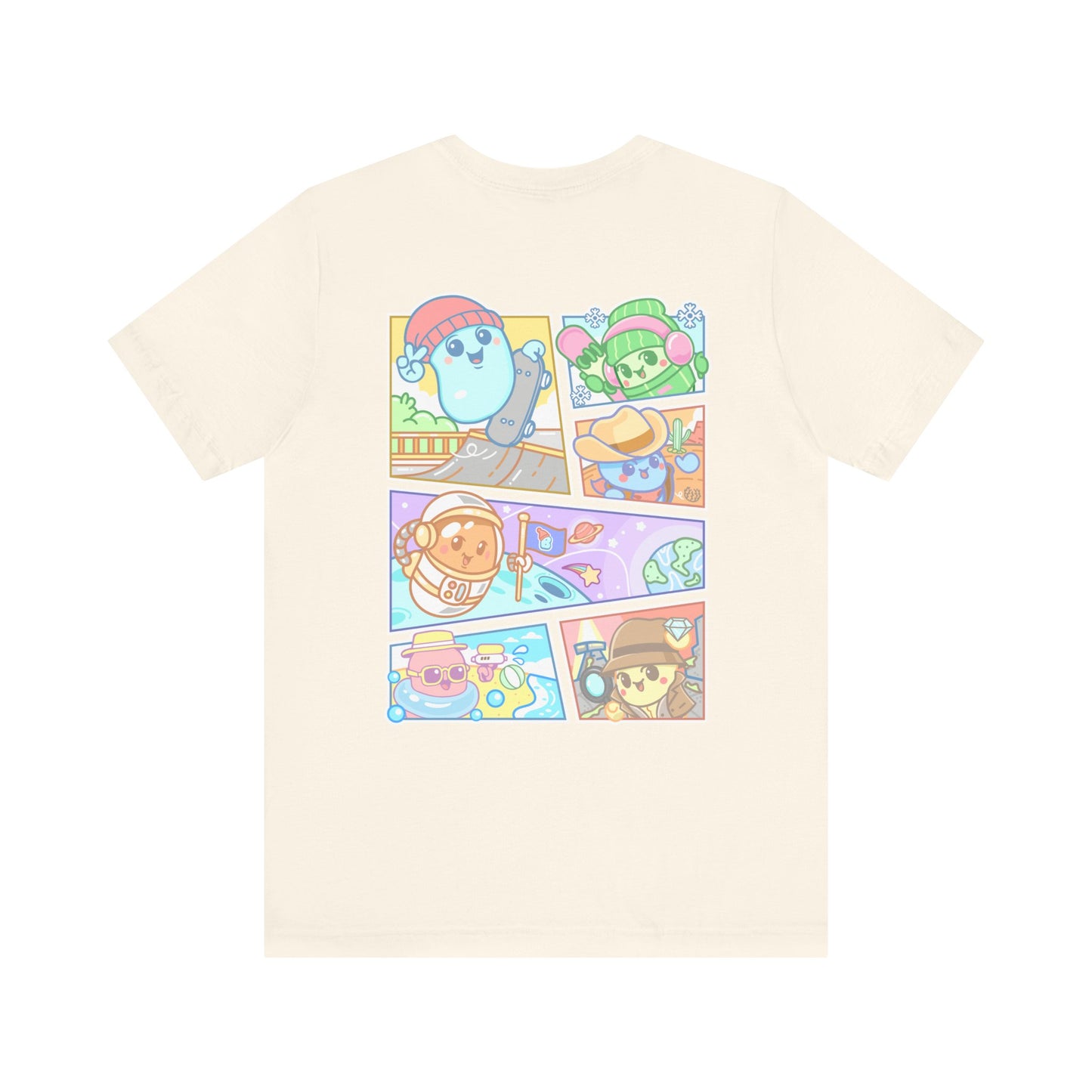 Adult Beansie Adventure Two Sided-T-Shirt Bella Canvas