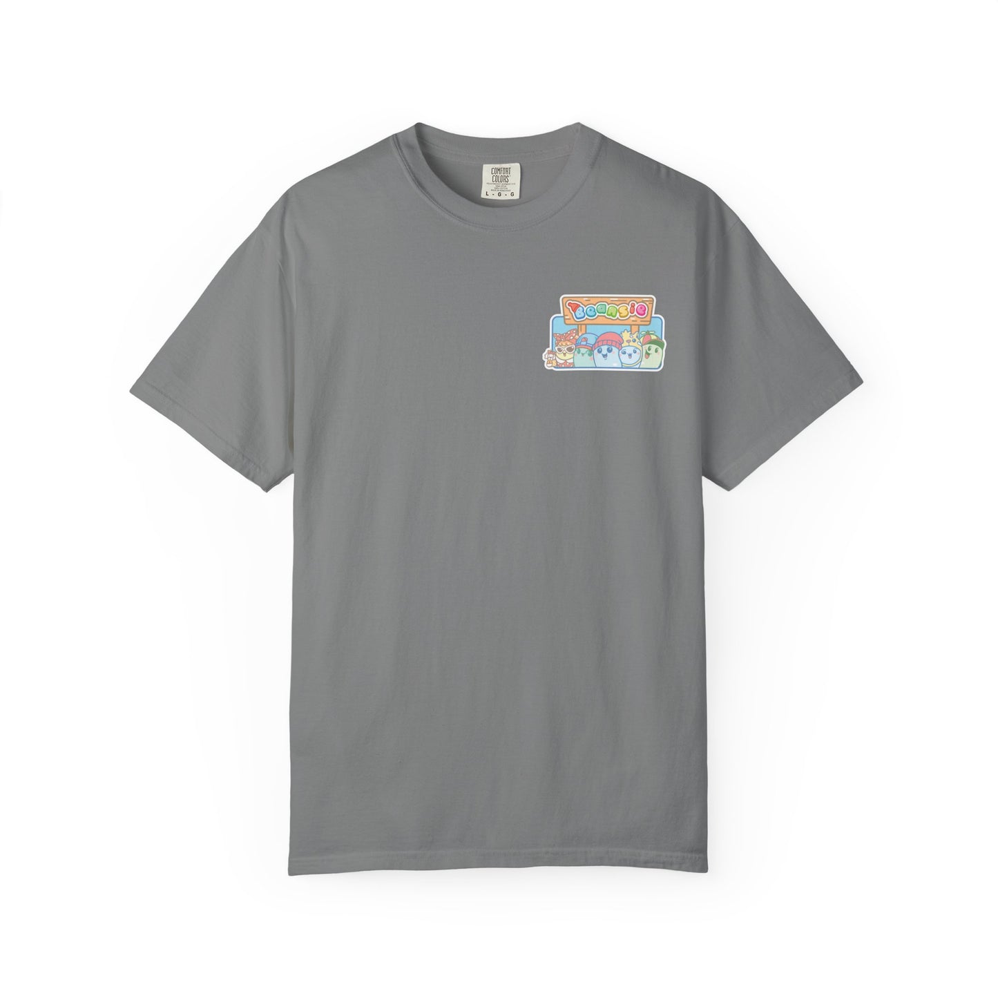 Adult Beansie Skate Park Shenanigans 2 Sided T-Shirt