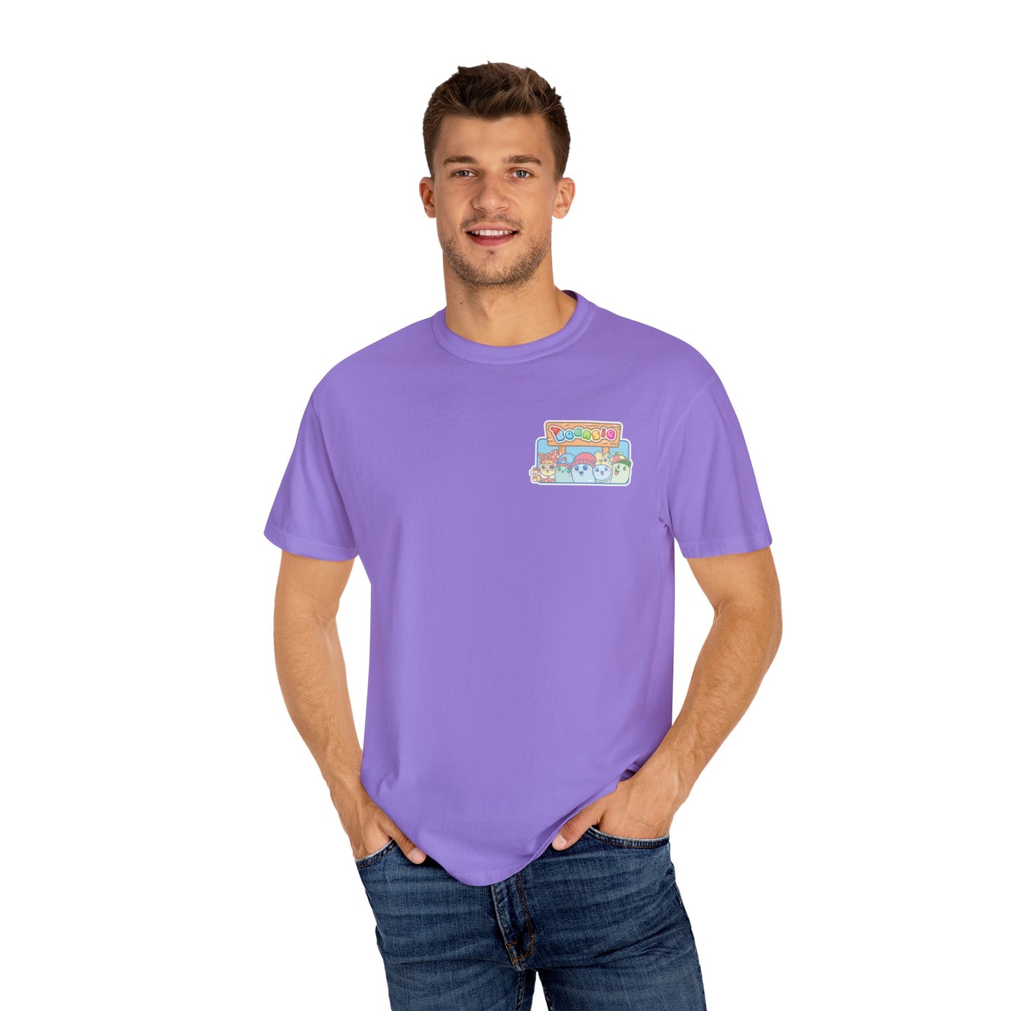 Adult Beansie Skate Park Shenanigans 2 Sided T-Shirt