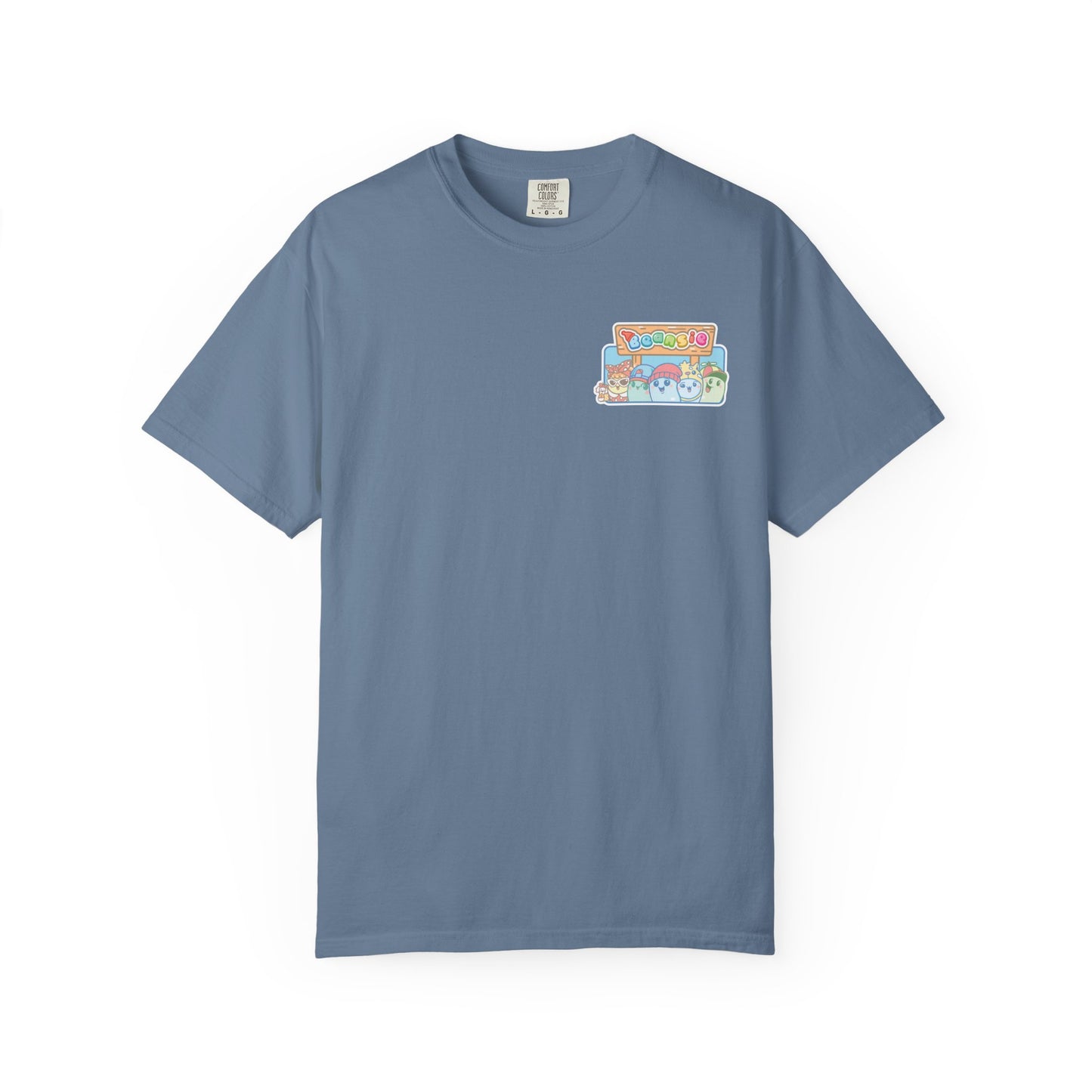 Adult Beansie Skate Park Shenanigans 2 Sided T-Shirt