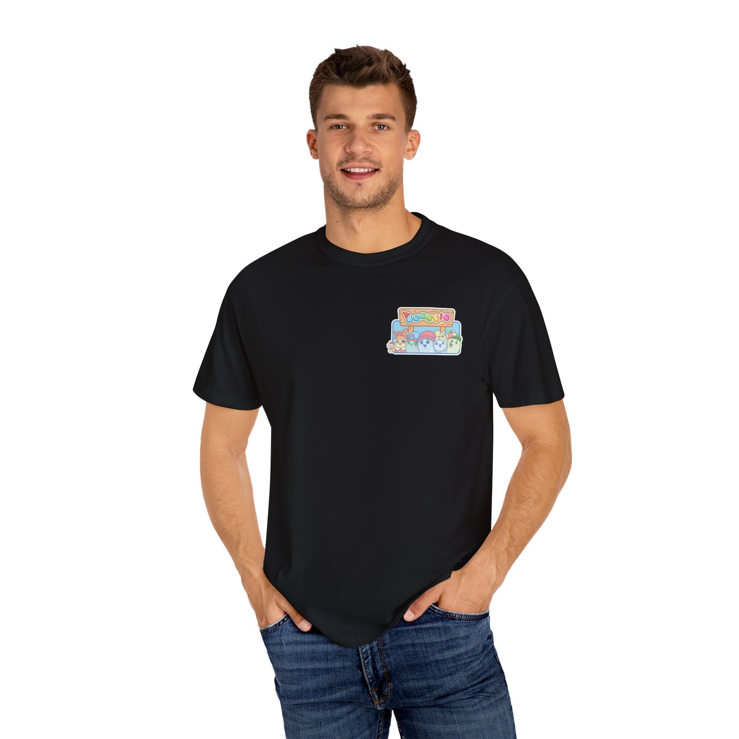 Adult Beansie Skate Park Shenanigans 2 Sided T-Shirt