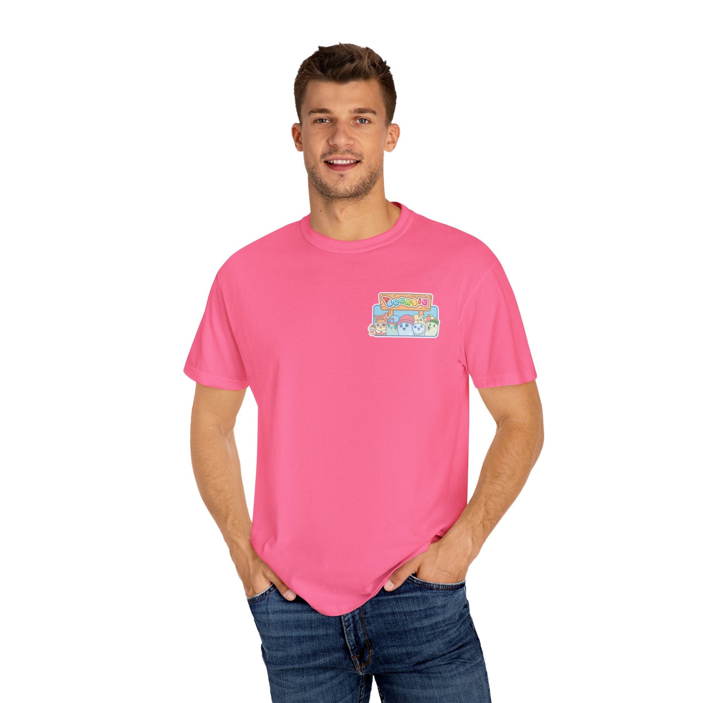 Adult Beansie Skate Park Shenanigans 2 Sided T-Shirt