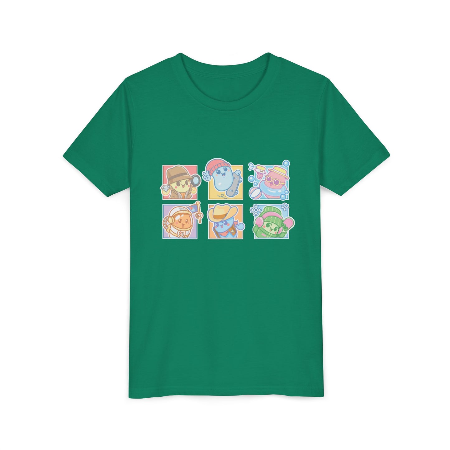 Kids Beansie Adventure Tile T-Shirt