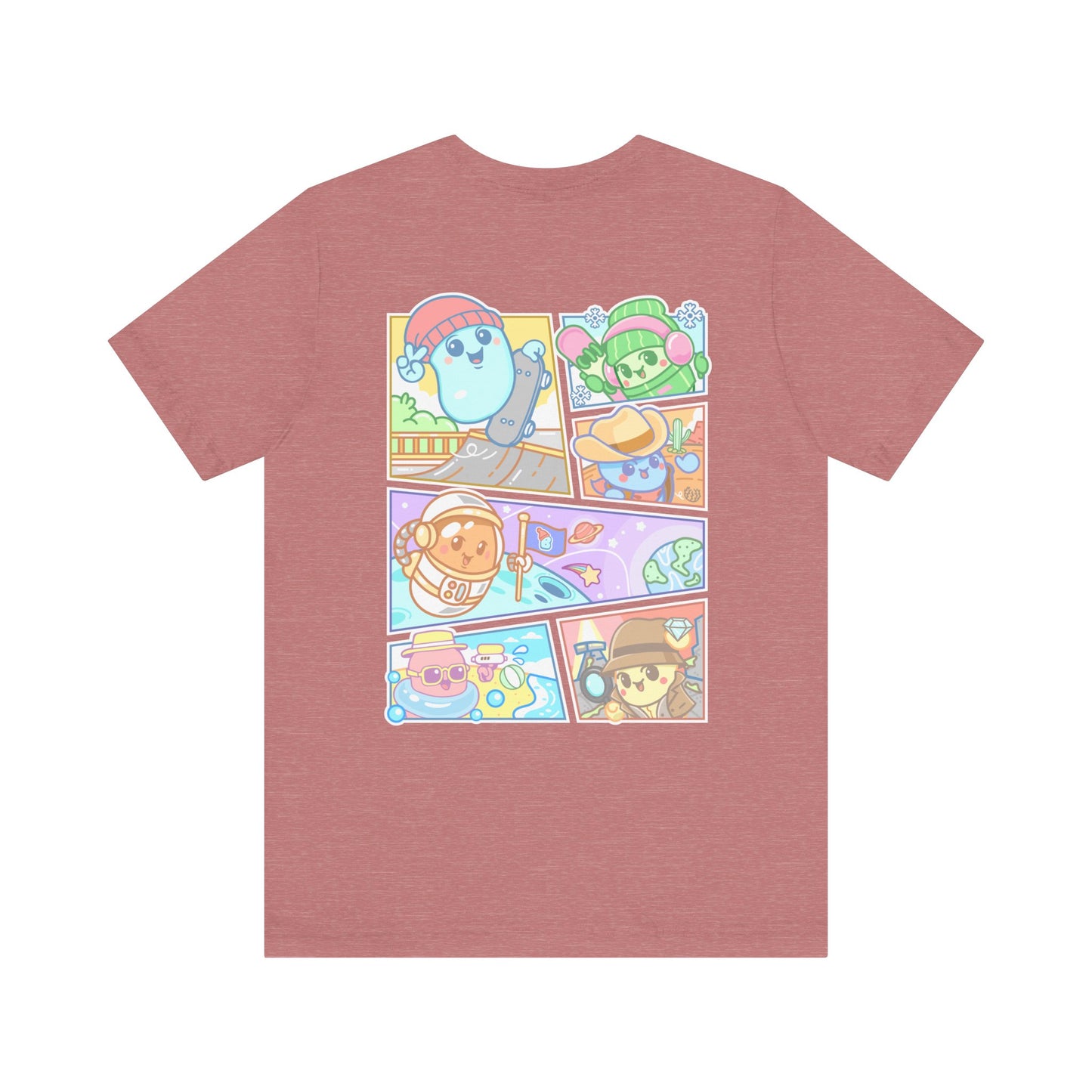 Adult Beansie Adventure Two Sided-T-Shirt Bella Canvas