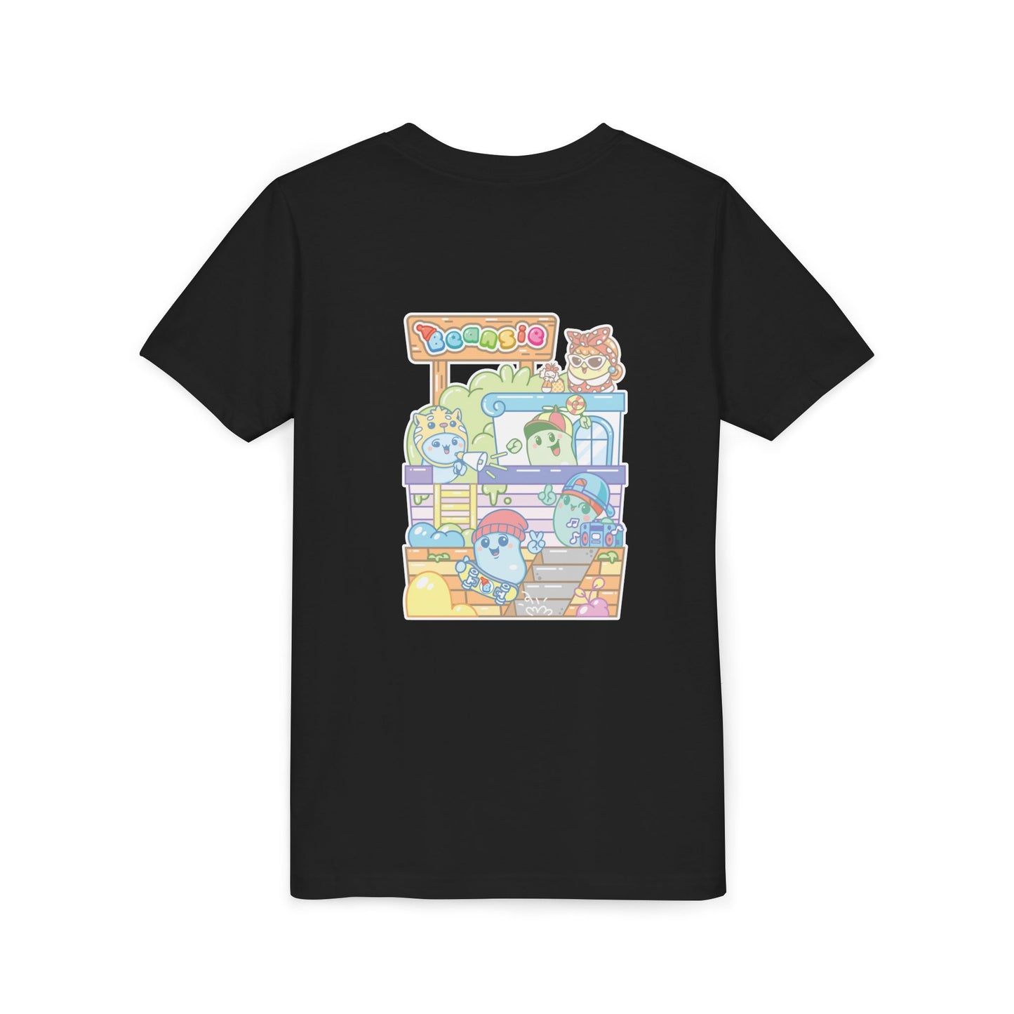 Kids Beansie Scene Two Sided-T Shirt