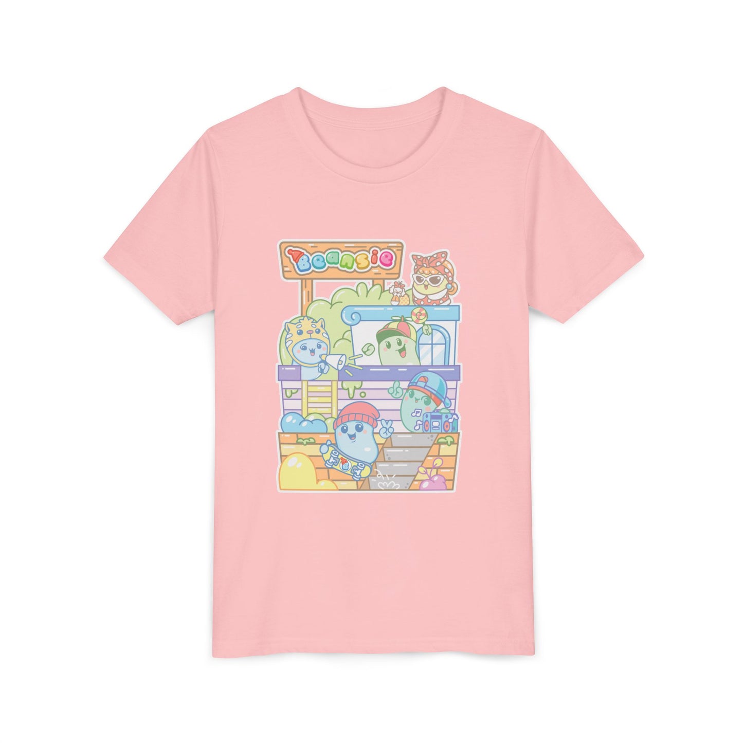Kids Beansie Skate Park Shenanigans T-Shirt