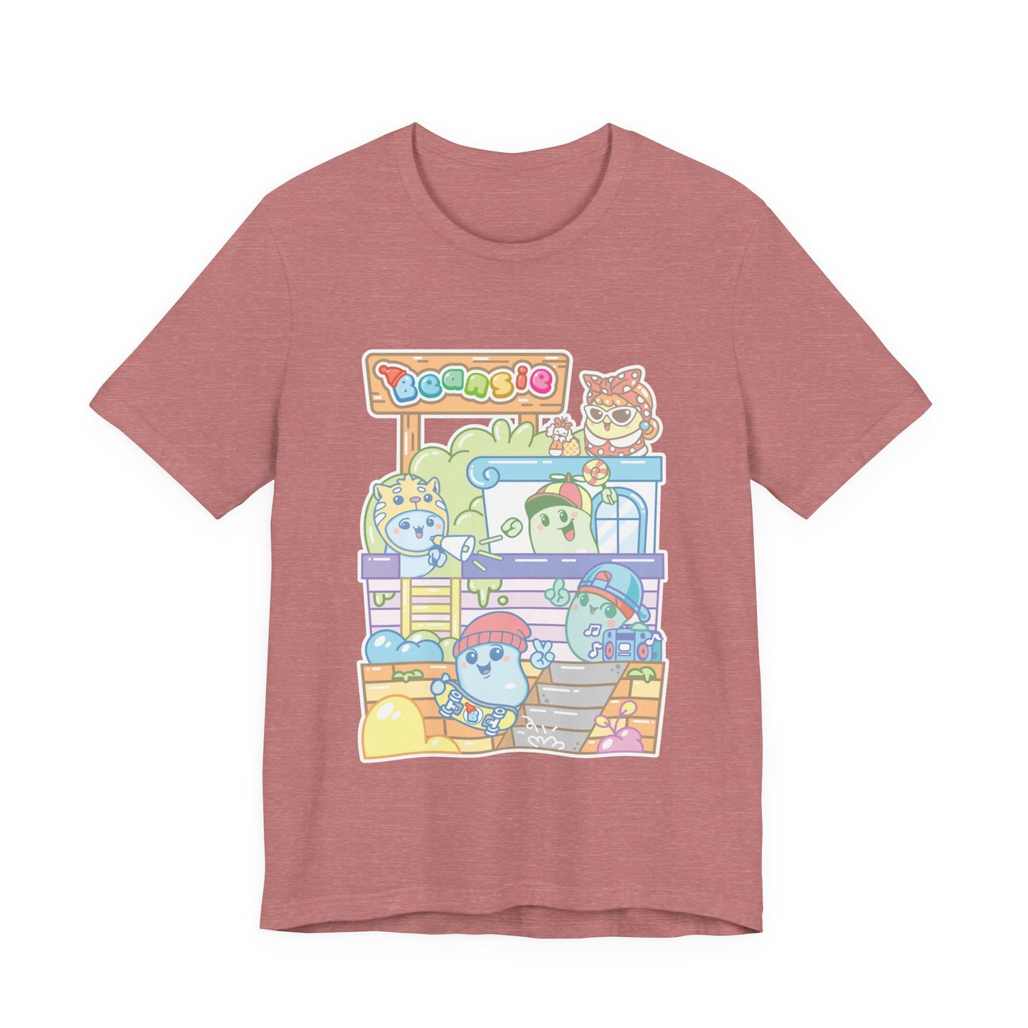 Adult Beansie Skate Park Shenanigans T-Shirt