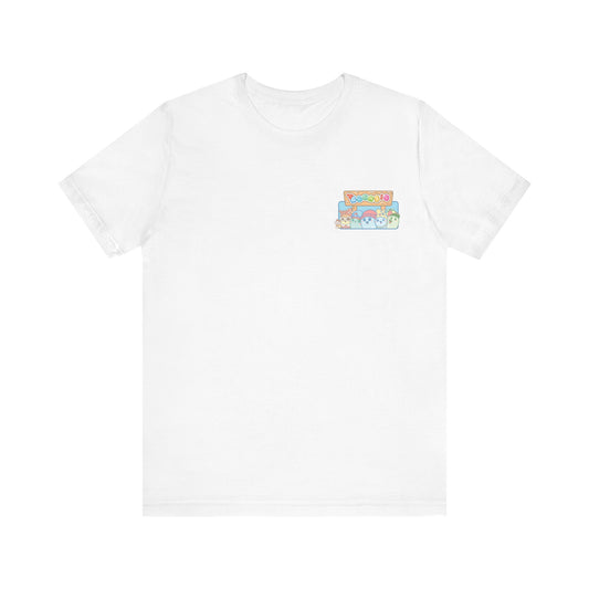 Adult Beansie Skate Park Shenanigans 2 Sided T-Shirt