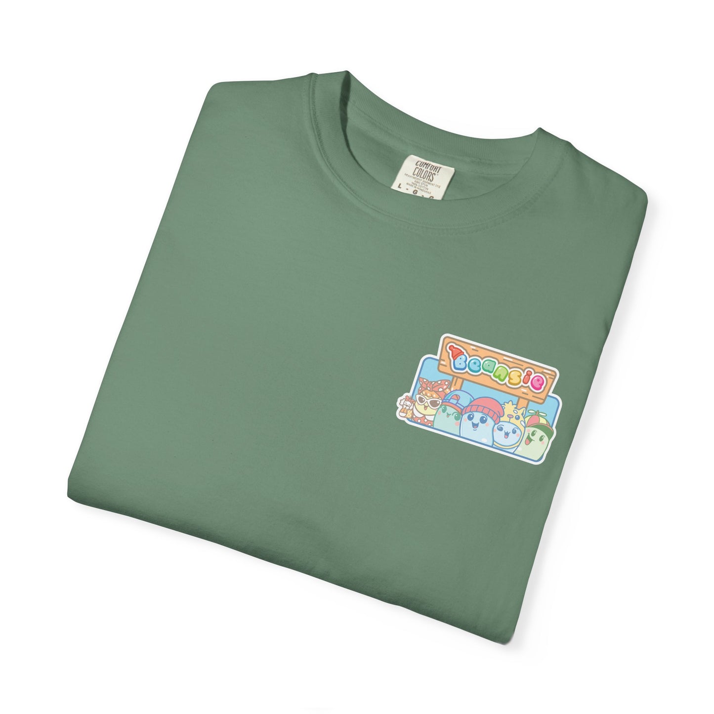 Adult Beansie Skate Park Shenanigans 2 Sided T-Shirt