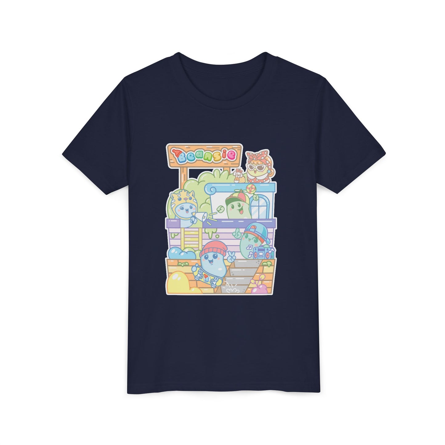 Kids Beansie Skate Park Shenanigans T-Shirt