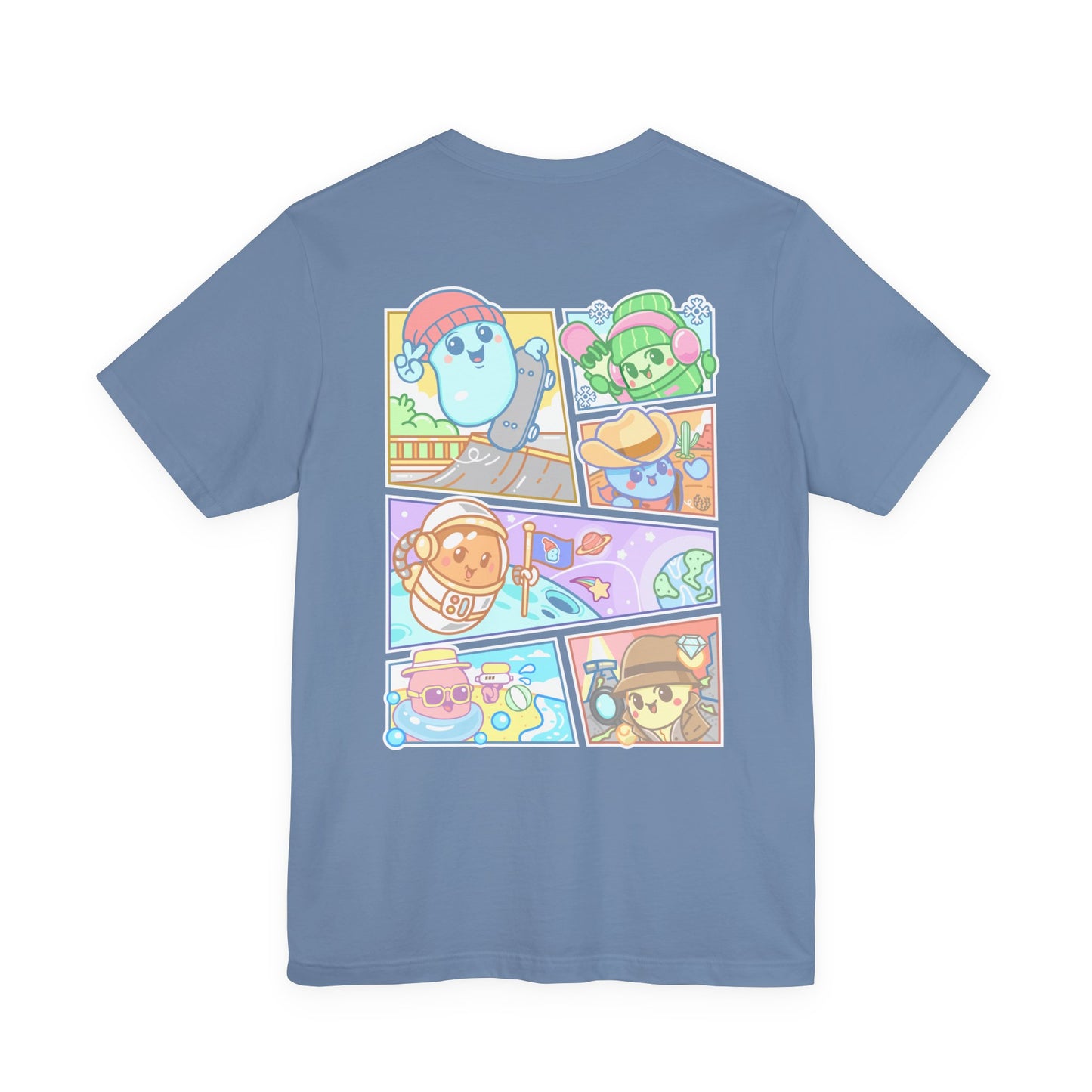 Adult Beansie Adventure Two Sided-T-Shirt Bella Canvas