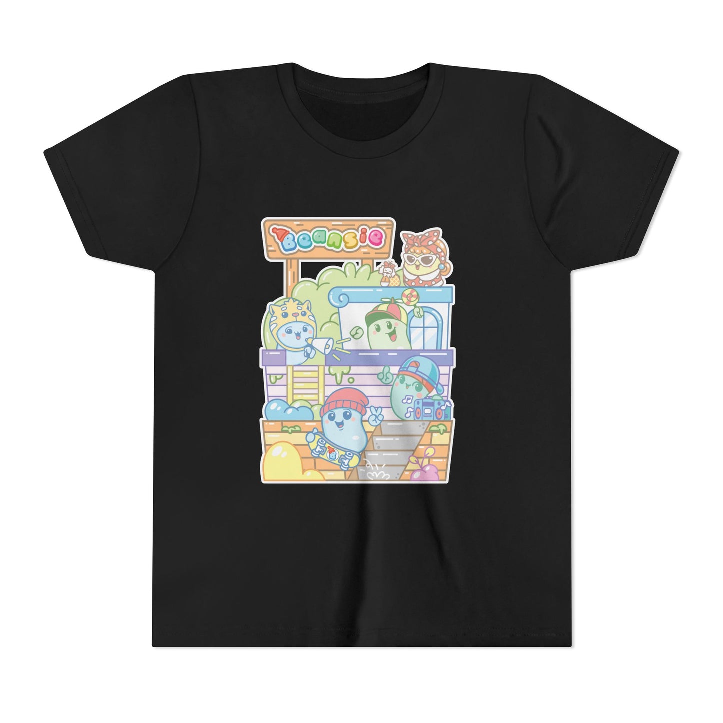 Kids Beansie Skate Park Shenanigans T-Shirt