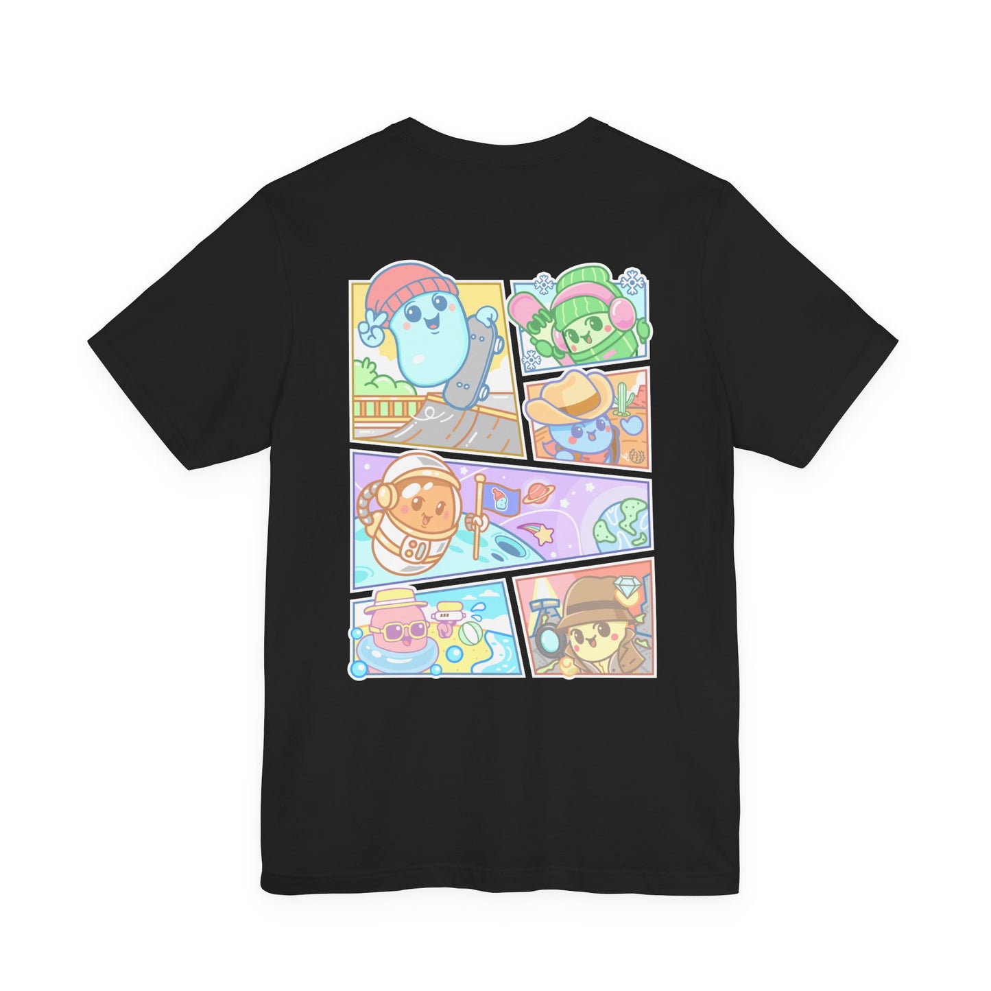 Adult Beansie Adventure Two Sided-T-Shirt Bella Canvas