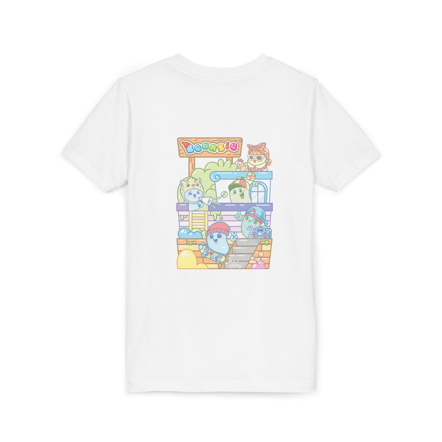 Kids Beansie Scene Two Sided-T Shirt