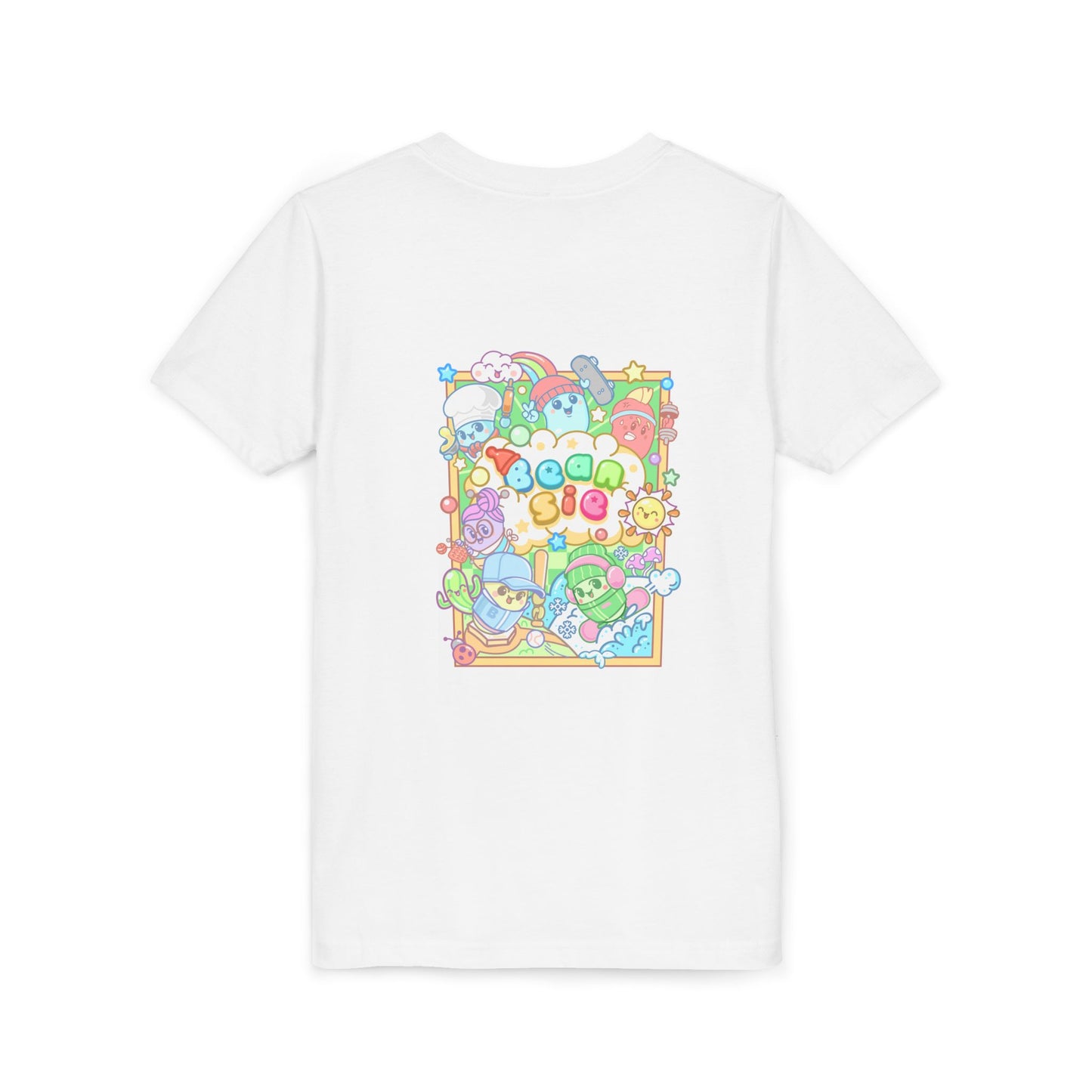 Kids Beansie Cloud Hop 2 Sided T-Shirt